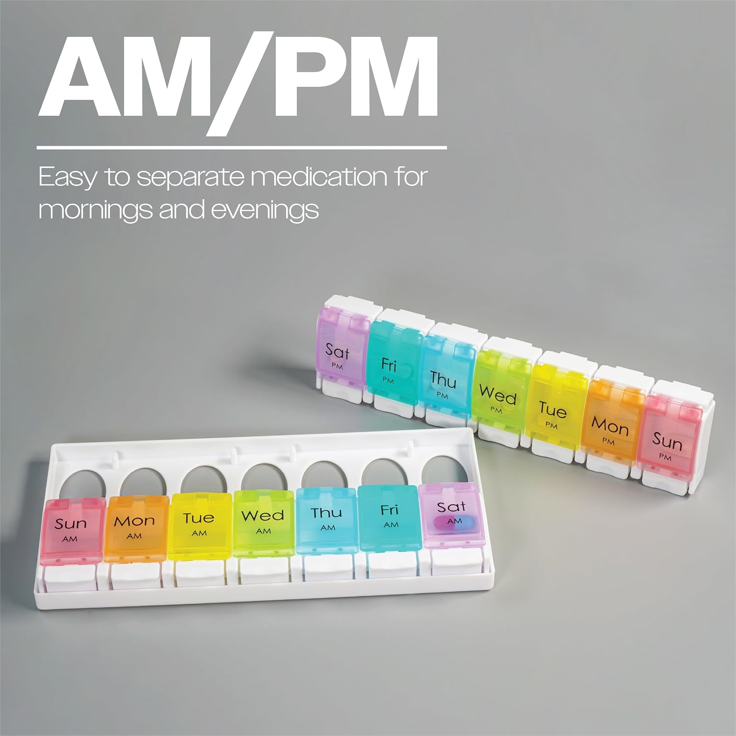 Push Button Pill Box AM/PM - VM931AE