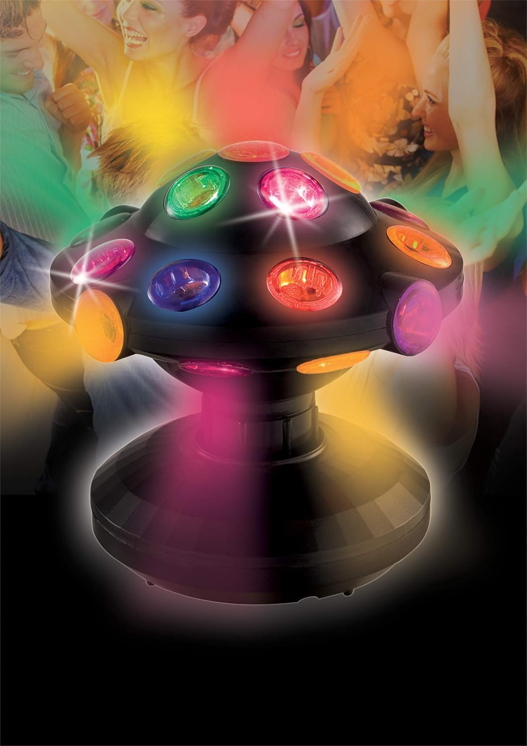 Square Cheetah 6 Inch Revolving Disco Ball - G017DA