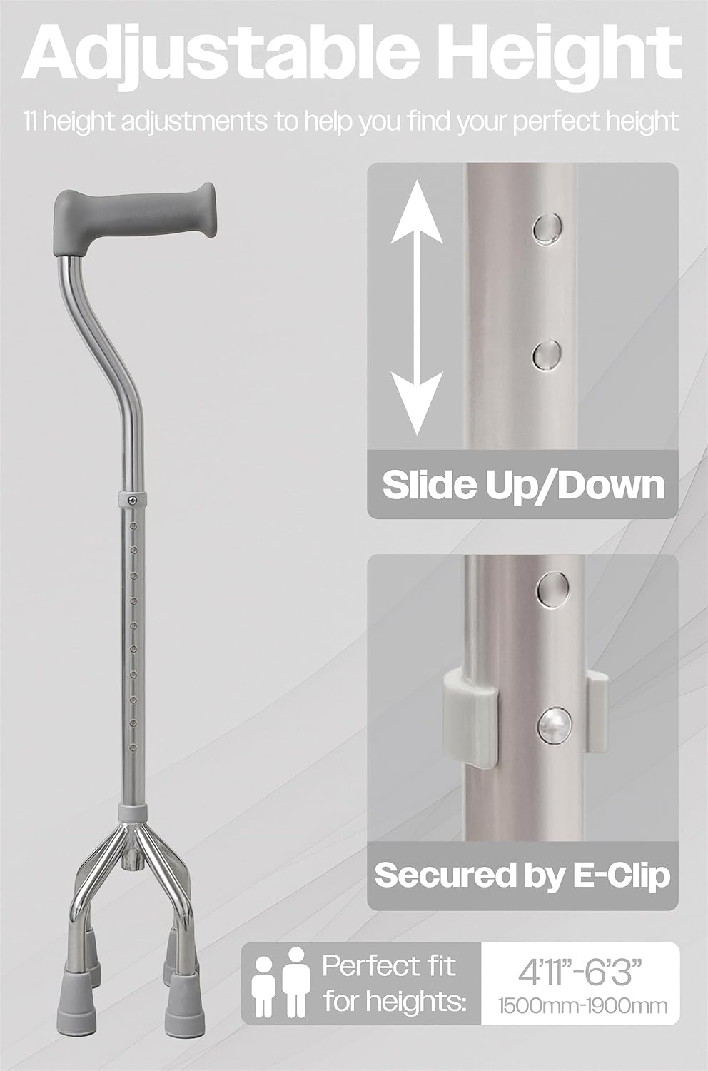 Small Base Quad Cane - VP159AA