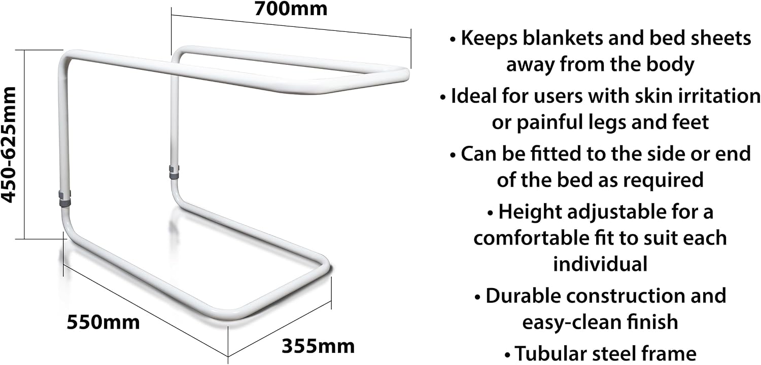 Aidapt Adjustable Blanket and Duvet Raiser Tunnel Bed Cover Support Aid - VY440