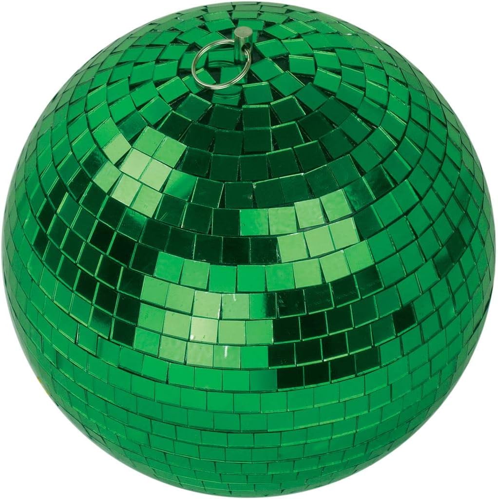Coloured Mirror Ball (8 Inch, Green) - G007HD