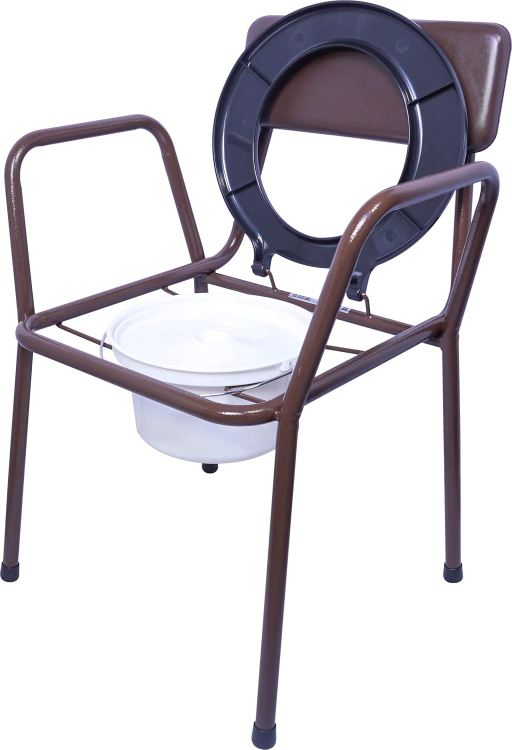 Aidapt Bedside Commode Chair With Padded Seat & Backrest - VR160X