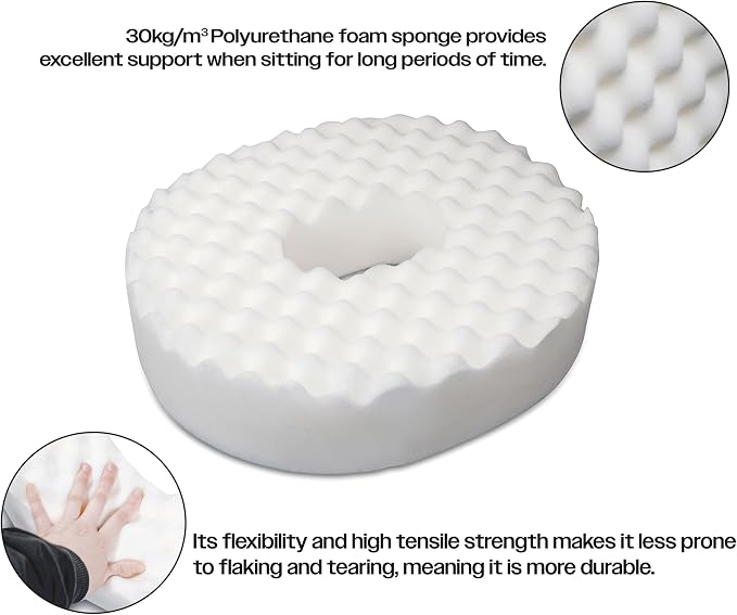 Oval Shaped Donut Support Cushion - VM934E