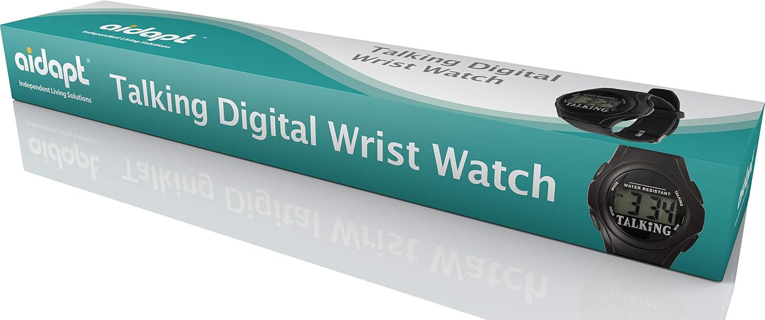 Aidapt Talking Waterproof Watch Large Digits With Alarm - VM302A