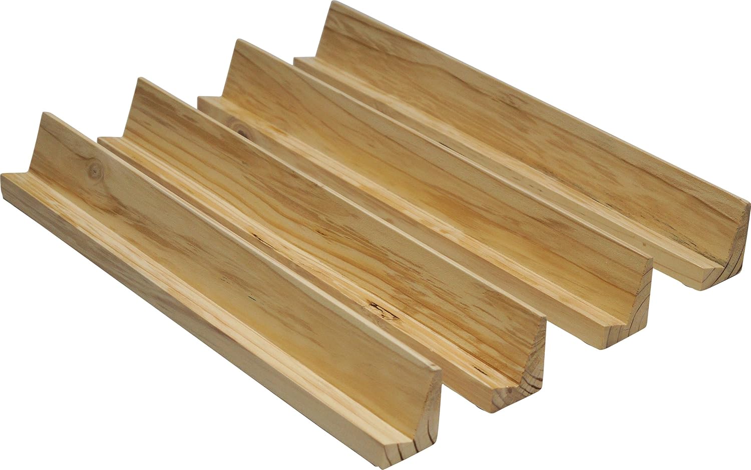 Aidapt Wooden Domino Racks Trays 33cm Set of 4 - VM705D