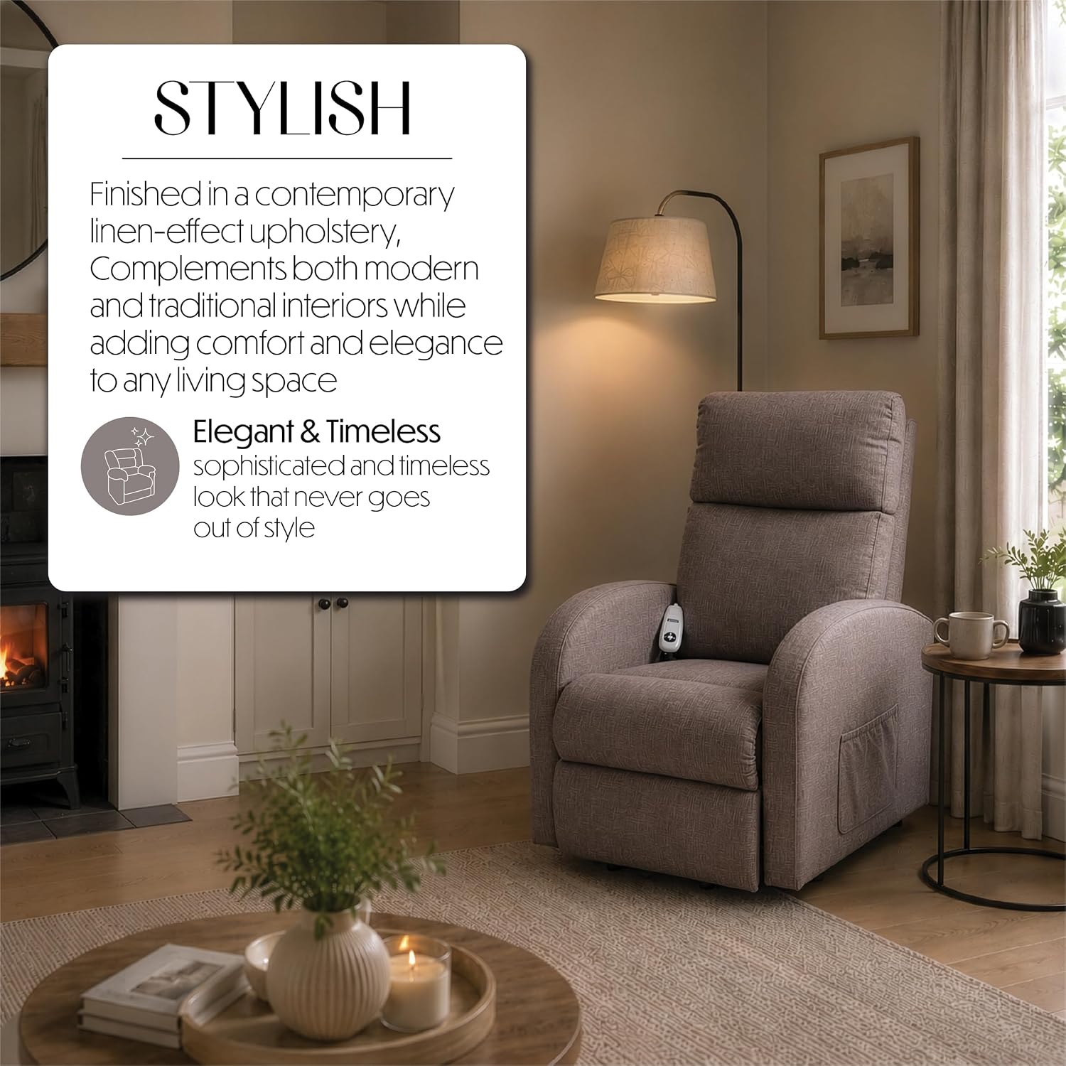 Cansfield Rise and Recliner Chair