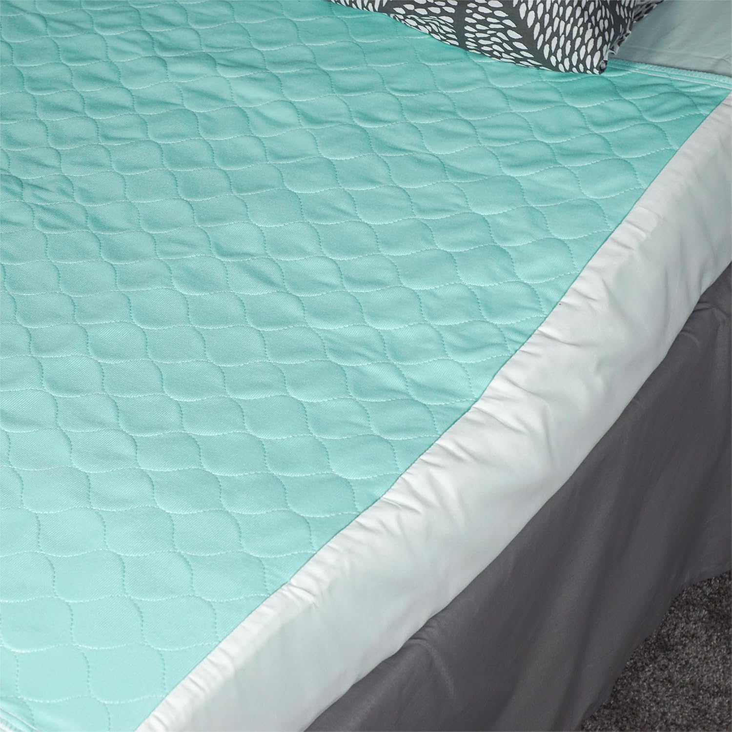 Washable Incontinence Bed Pads - Pack of 2 with Tuck Flaps
