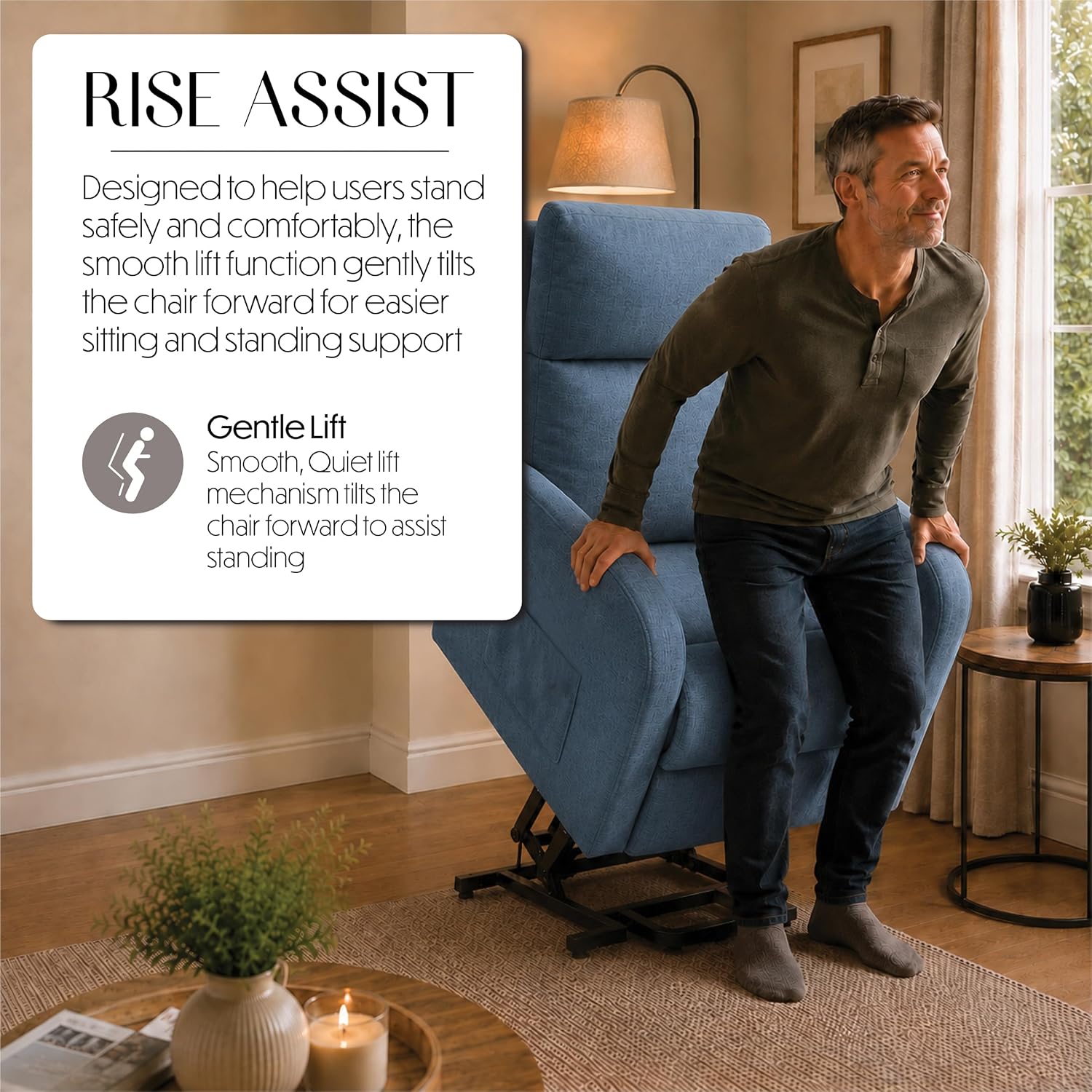 Cansfield Rise and Recliner Chair