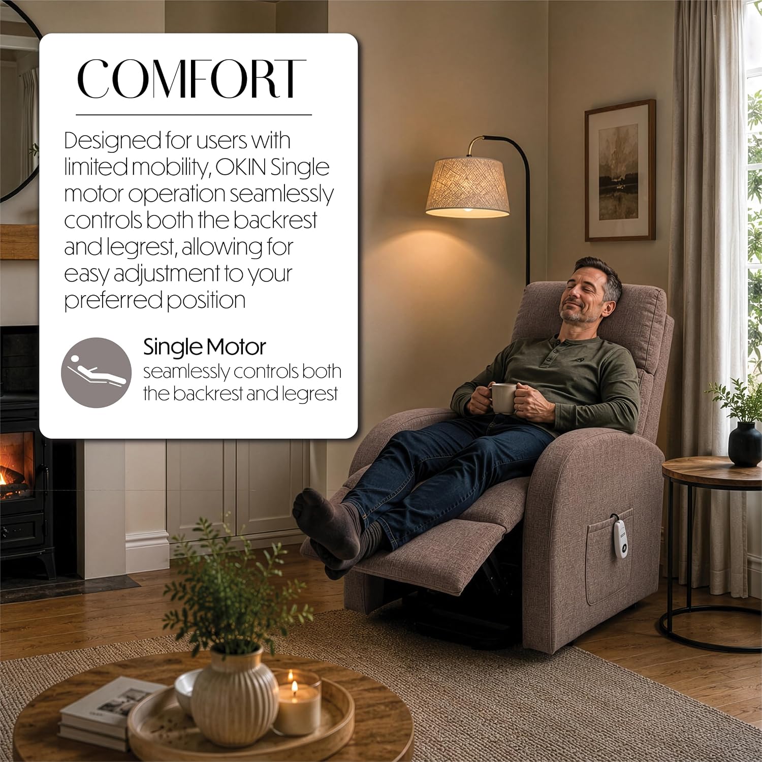 Cansfield Rise and Recliner Chair