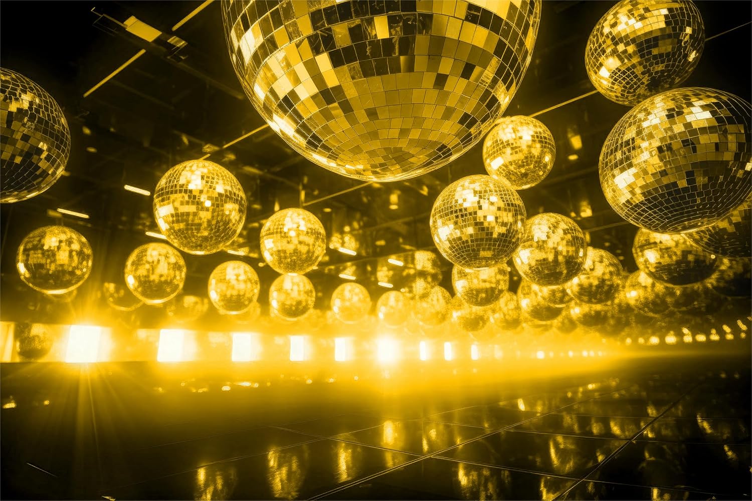 400mm Lightweight Mirror Ball Gold - G007GF