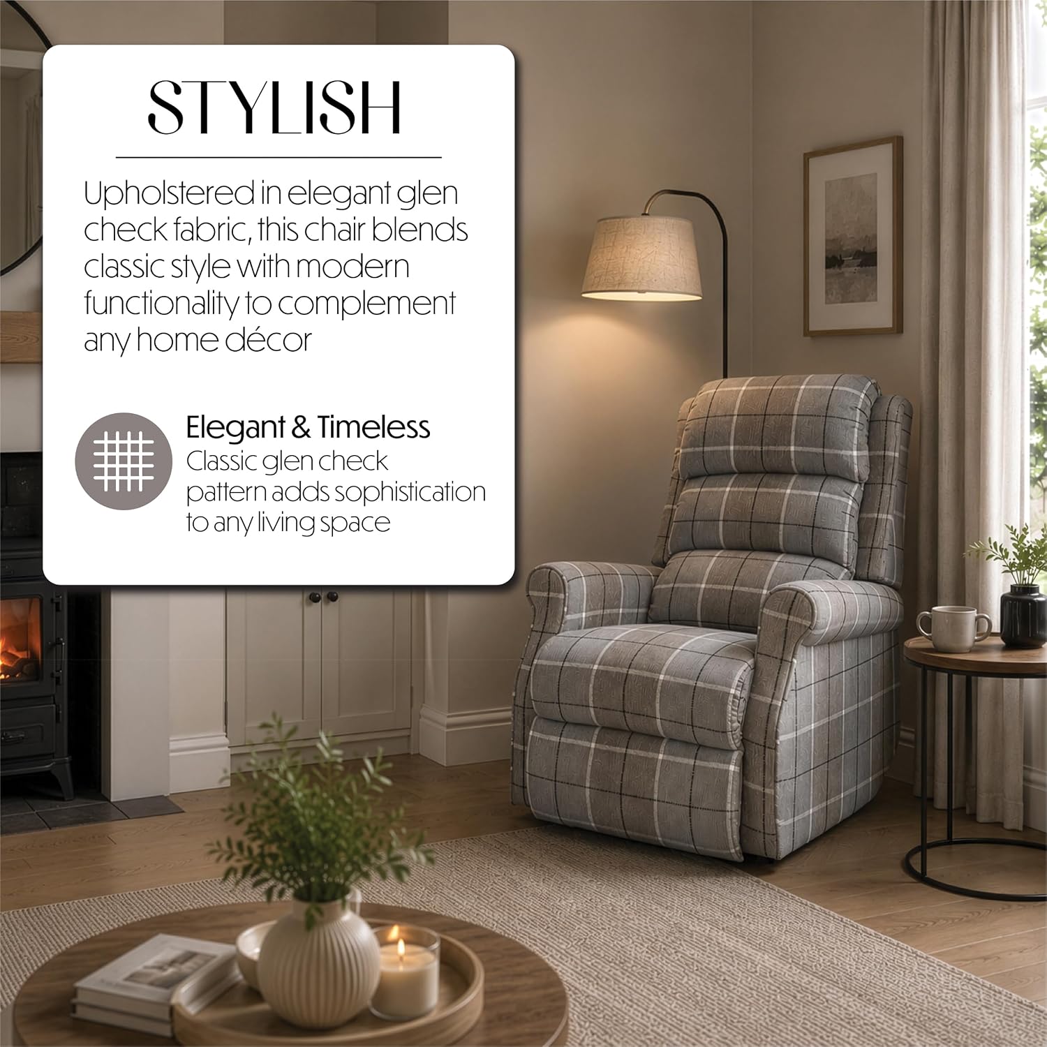 The Broadway Dual Motor Rise and Recline Chair