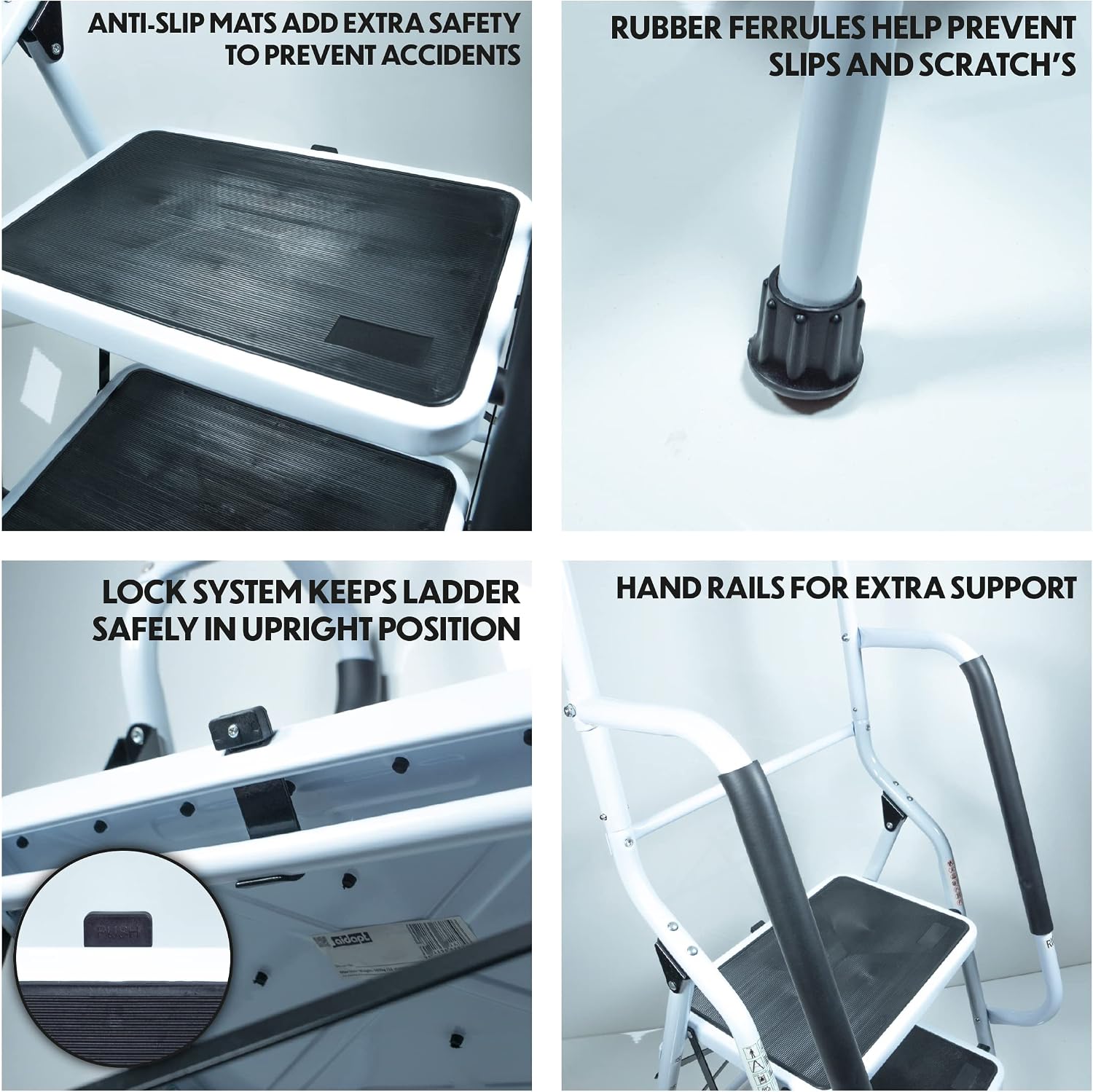 Step Stool with Handrail