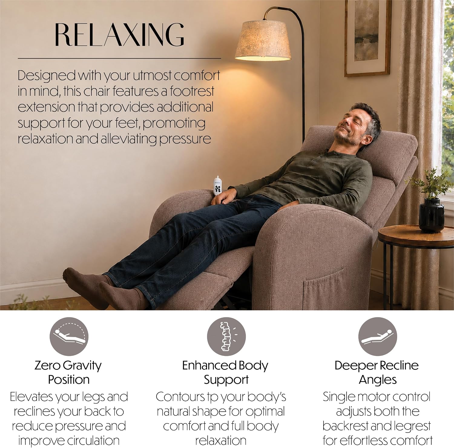 Cansfield Rise and Recliner Chair