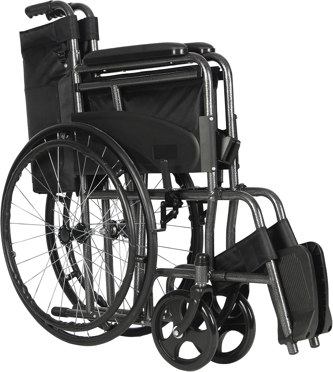 Deluxe Self-Propelled Transit Chair - VA163HAM