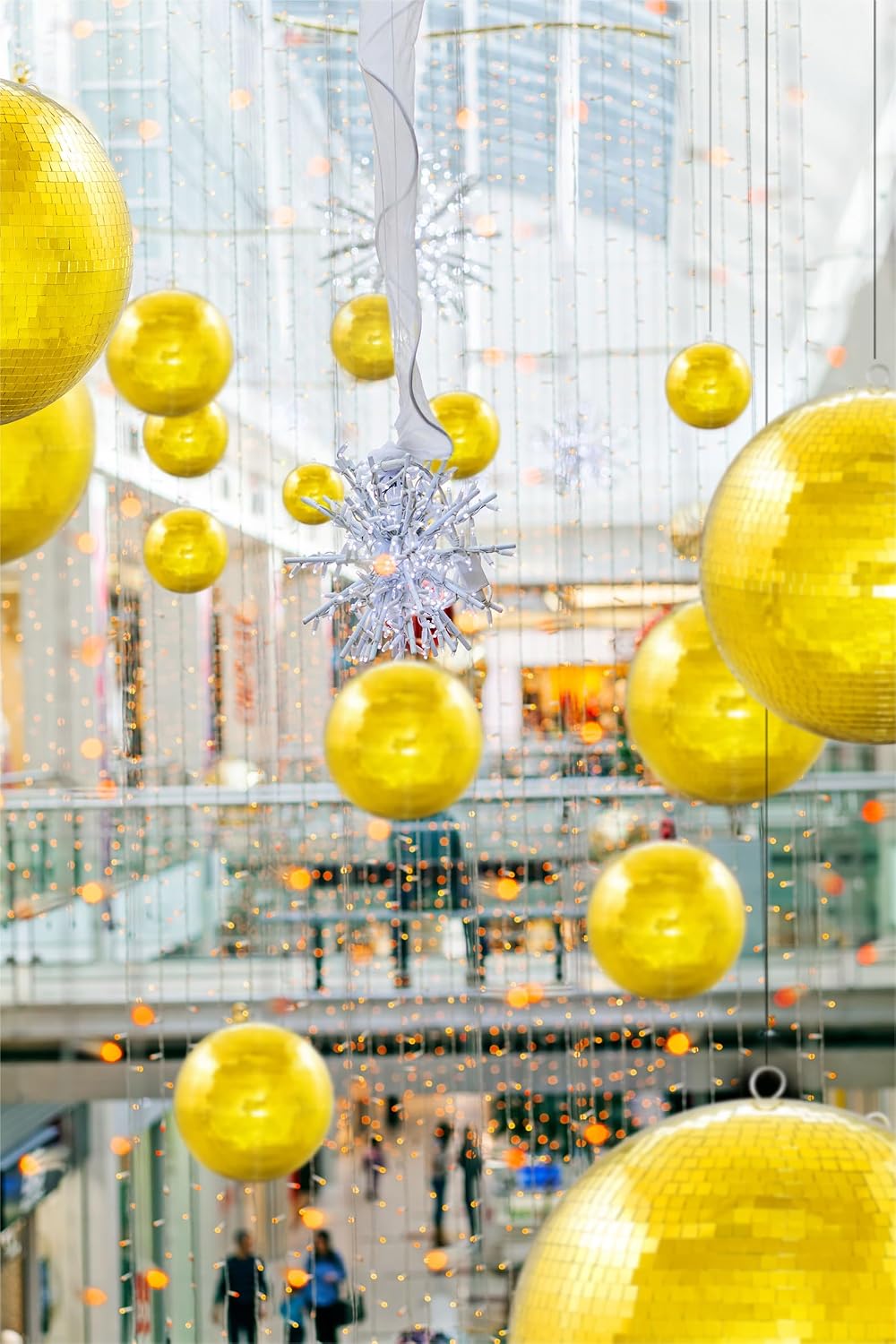 400mm Lightweight Mirror Ball Gold - G007GF