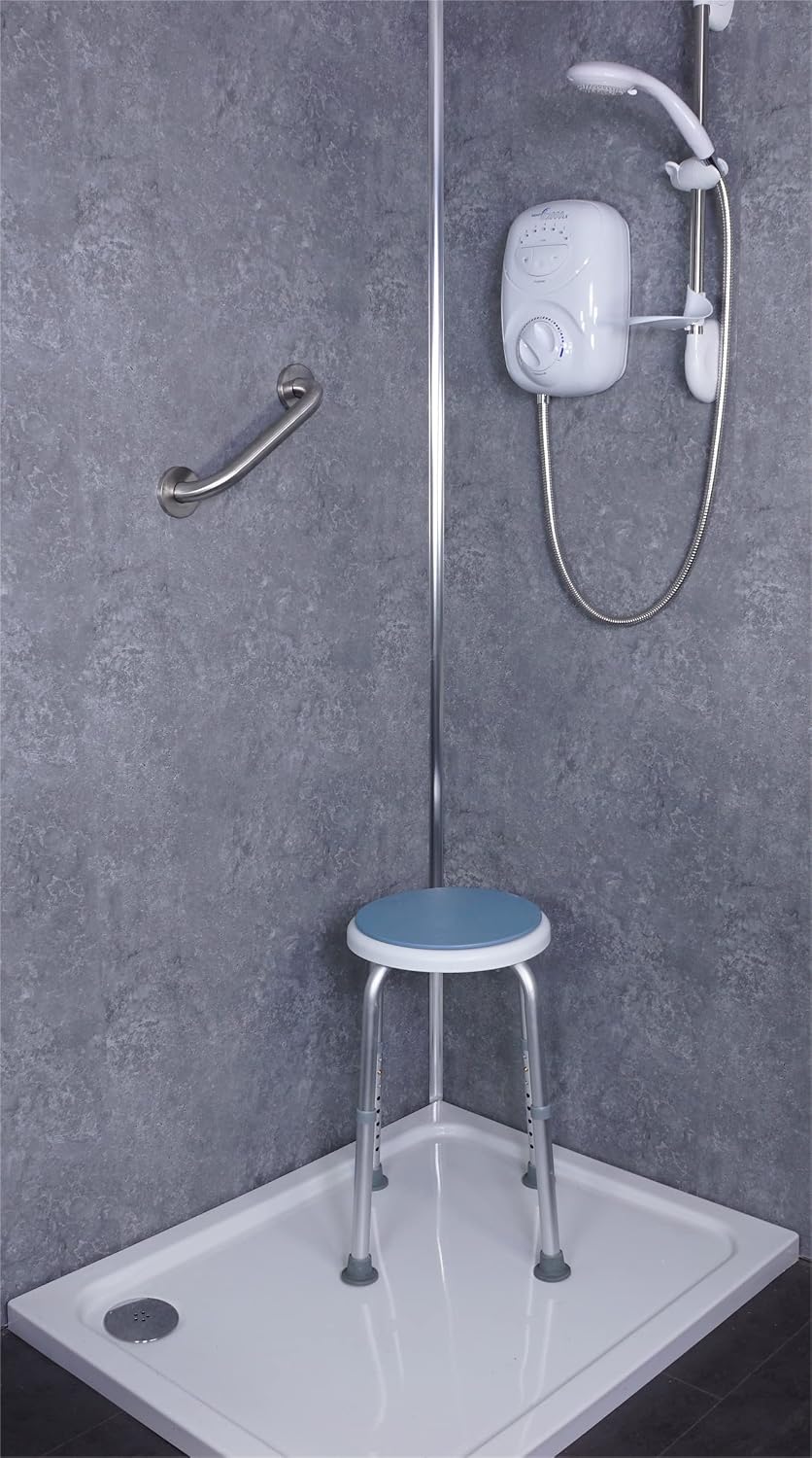 Aidapt 300mm Stainless Steel Bathroom Grab Bar - VY470B