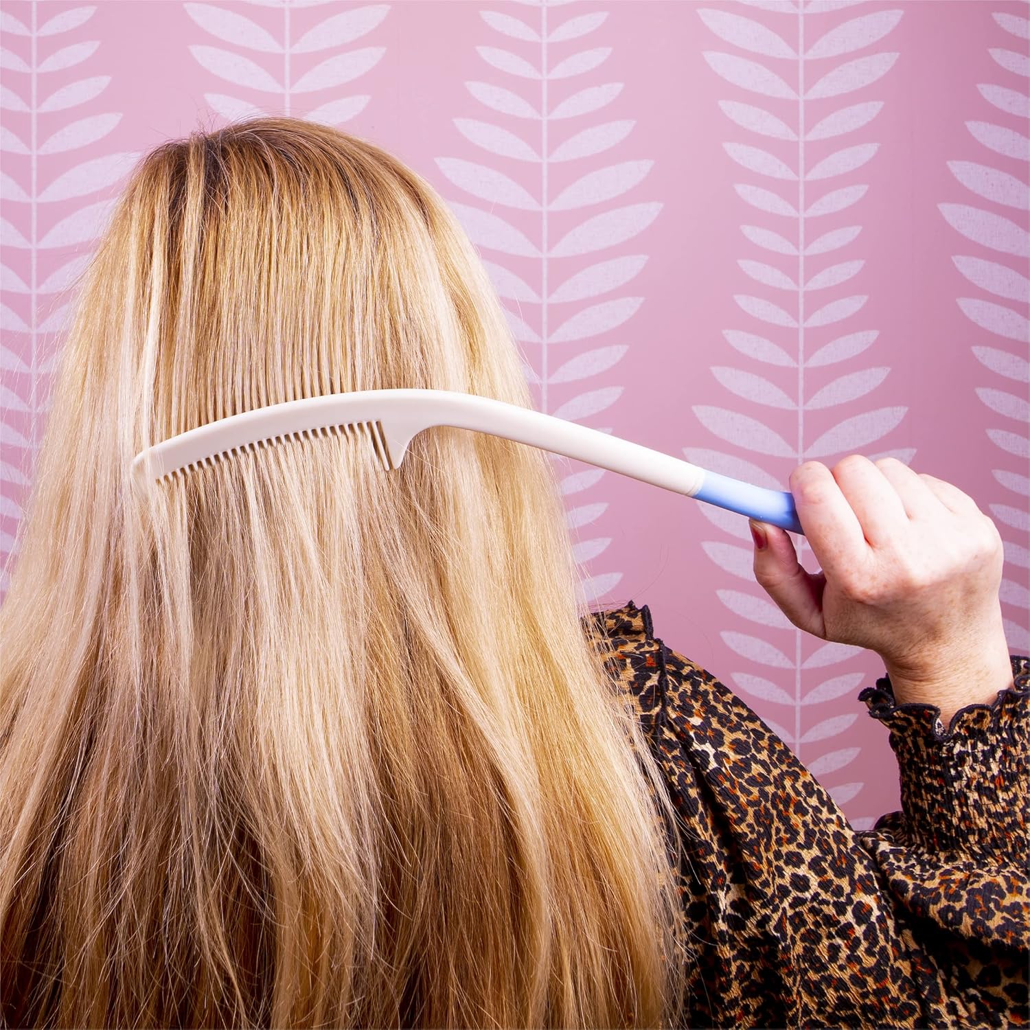 Aidapt Long Reach 380mm Handled Comb & Hair Brush Set - VM700