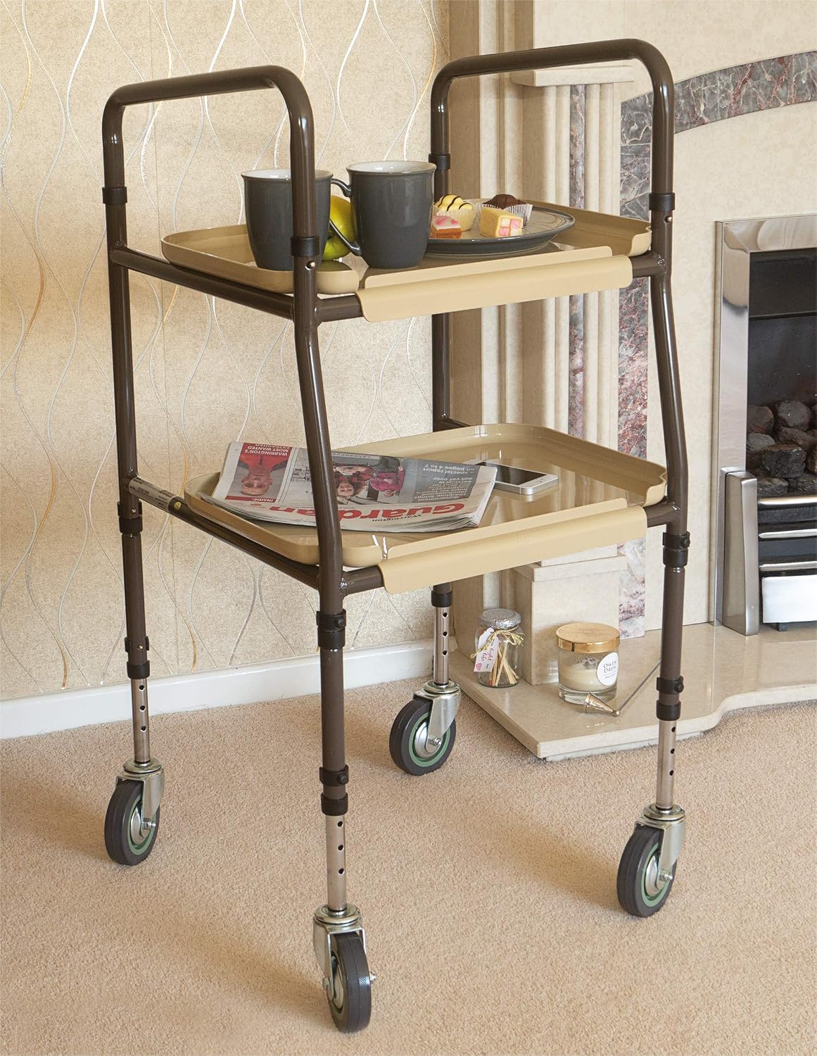Height Adjustable Strolley Trolley - VG798