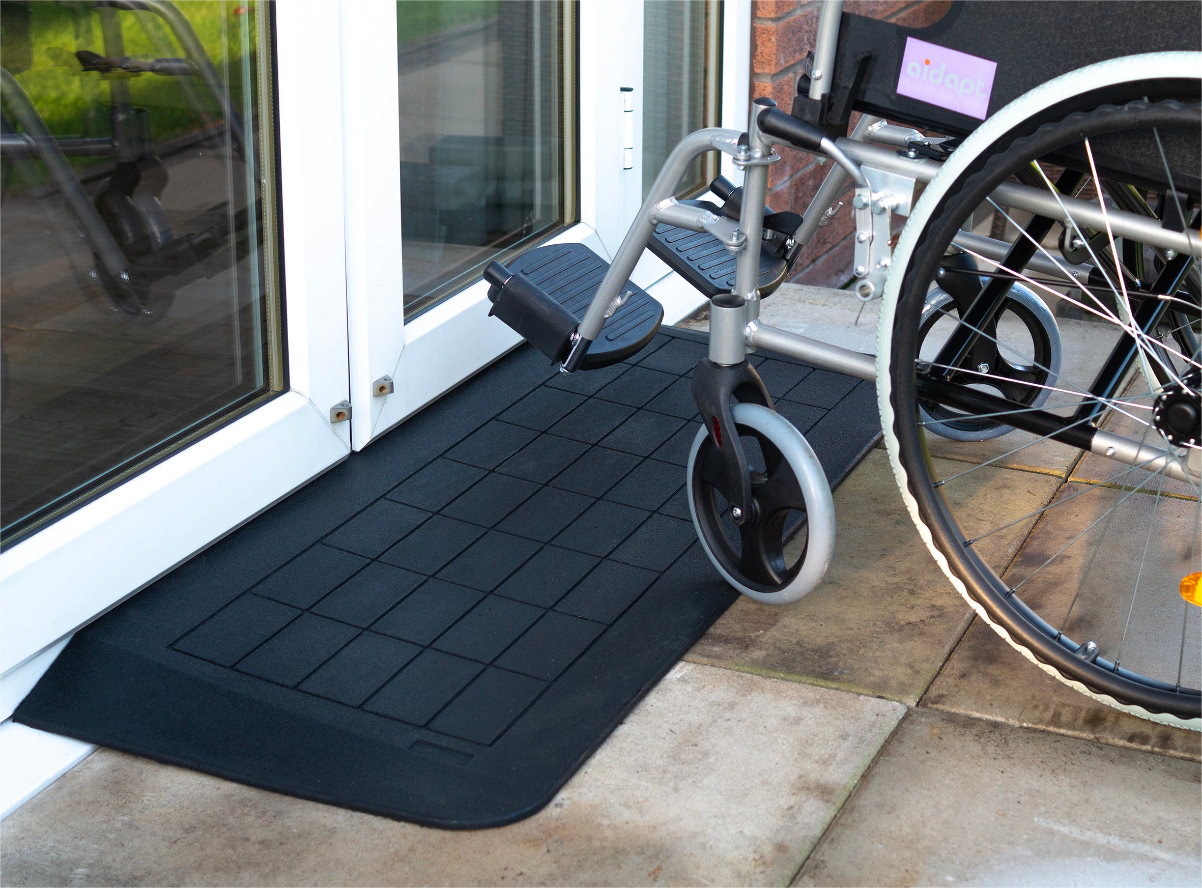 Easy Edge Threshold Rubber Ramp - VA144D