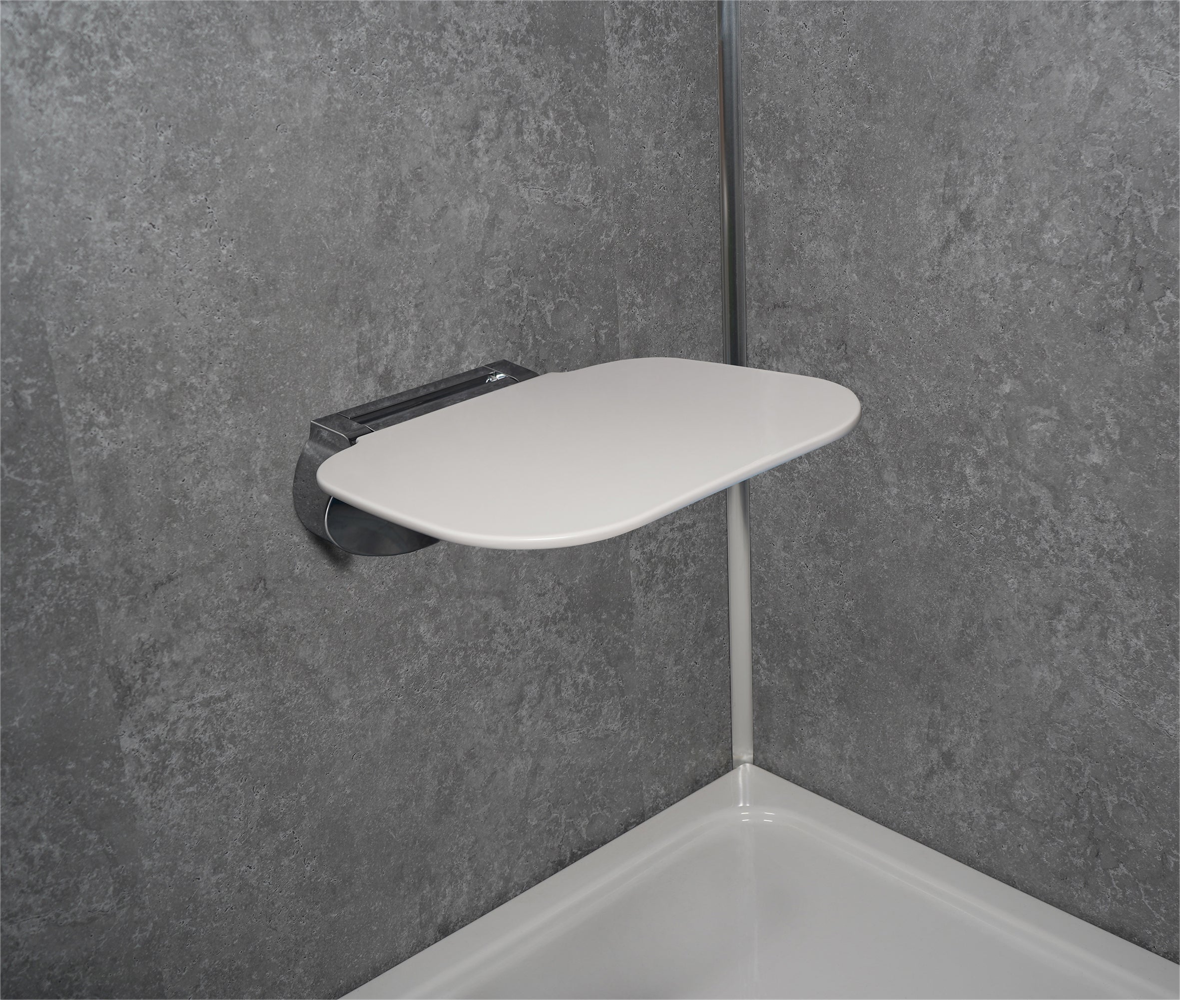 Contemporary Fold Up Shower Seat - VB545A