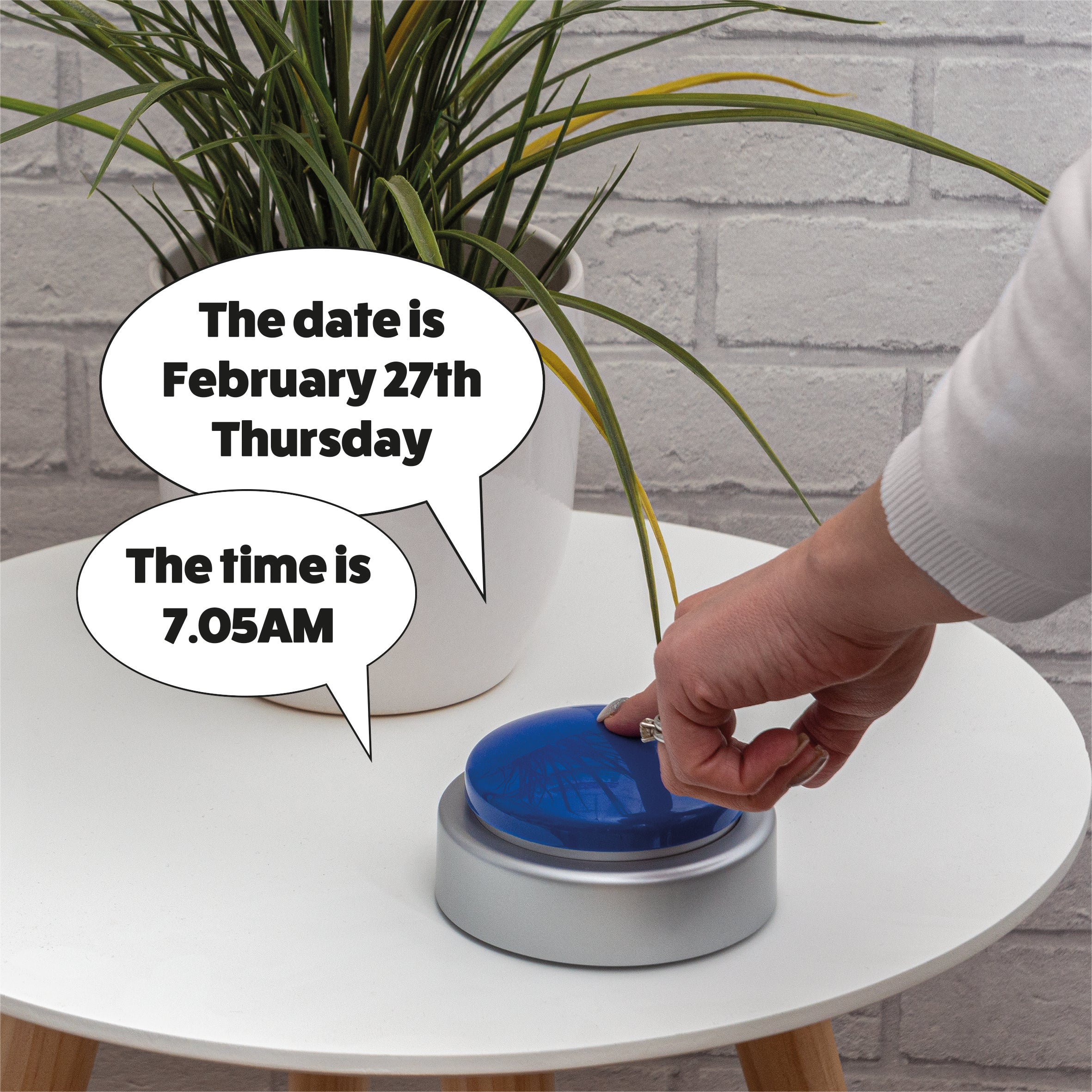 Big Button Talking Alarm Clock - VM312
