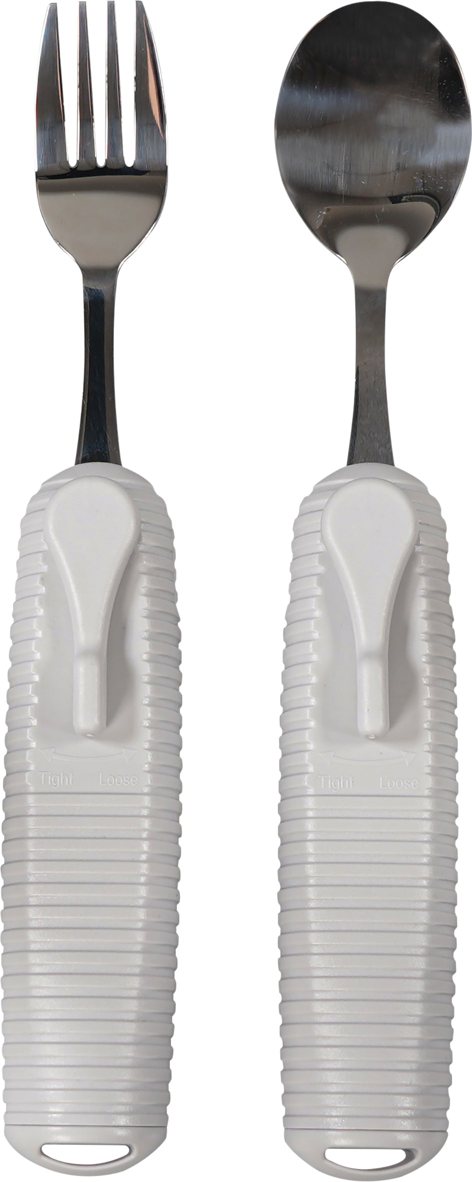 Large Handled Fork and Spoon Set - VM914W