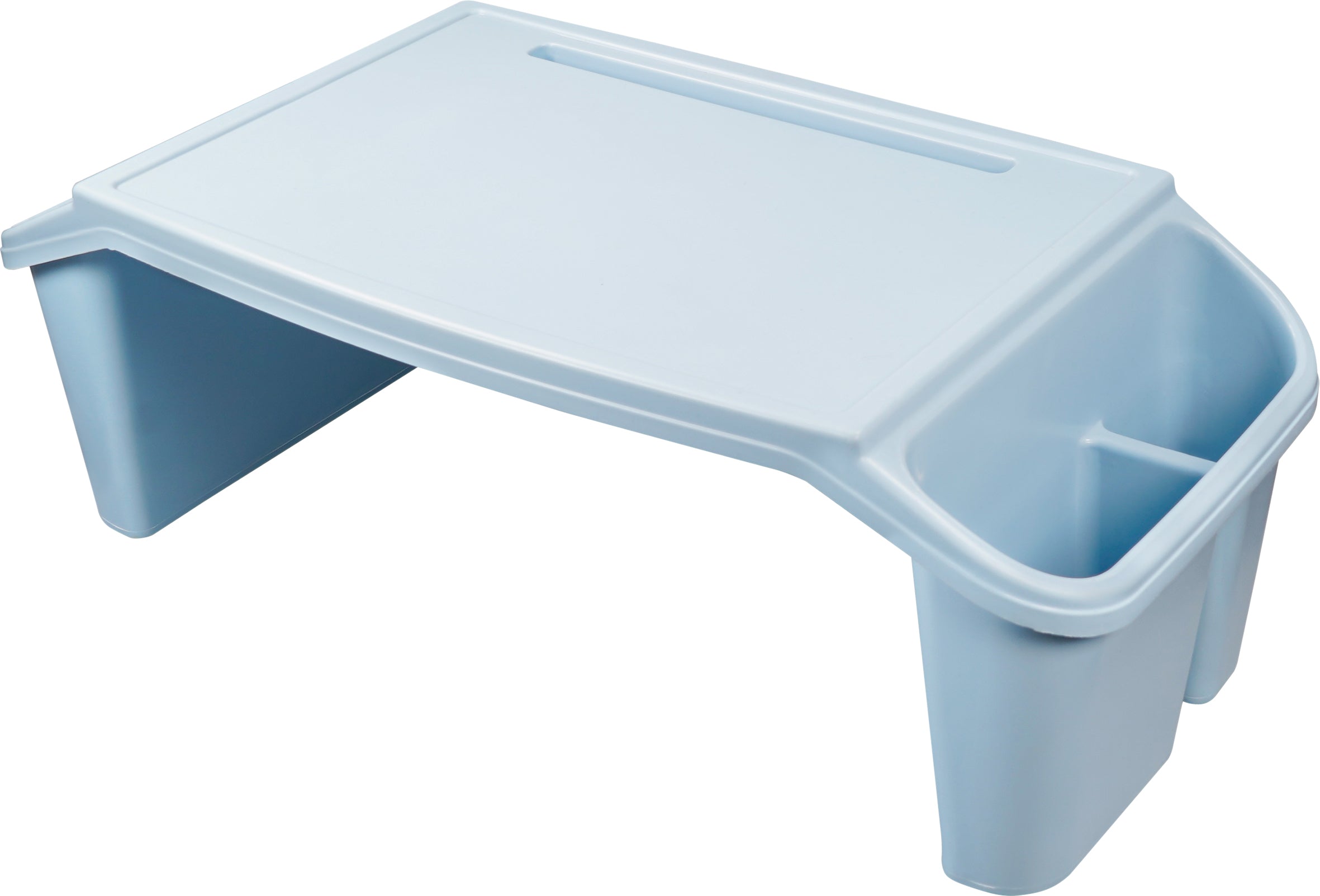 Plastic Bed Tray with Side Storage - VM938H
