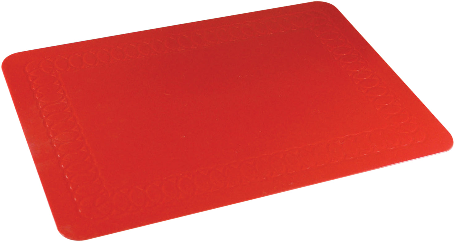 Tenura Silicone Rubber Anti Slip Rectangular Mat 35.5x25.5 cm - VM985AR