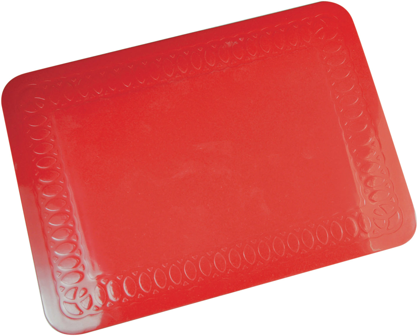 Tenura Silicone Rubber Anti Slip Rectangular Mat 25.5x18.5 cm - VM985R