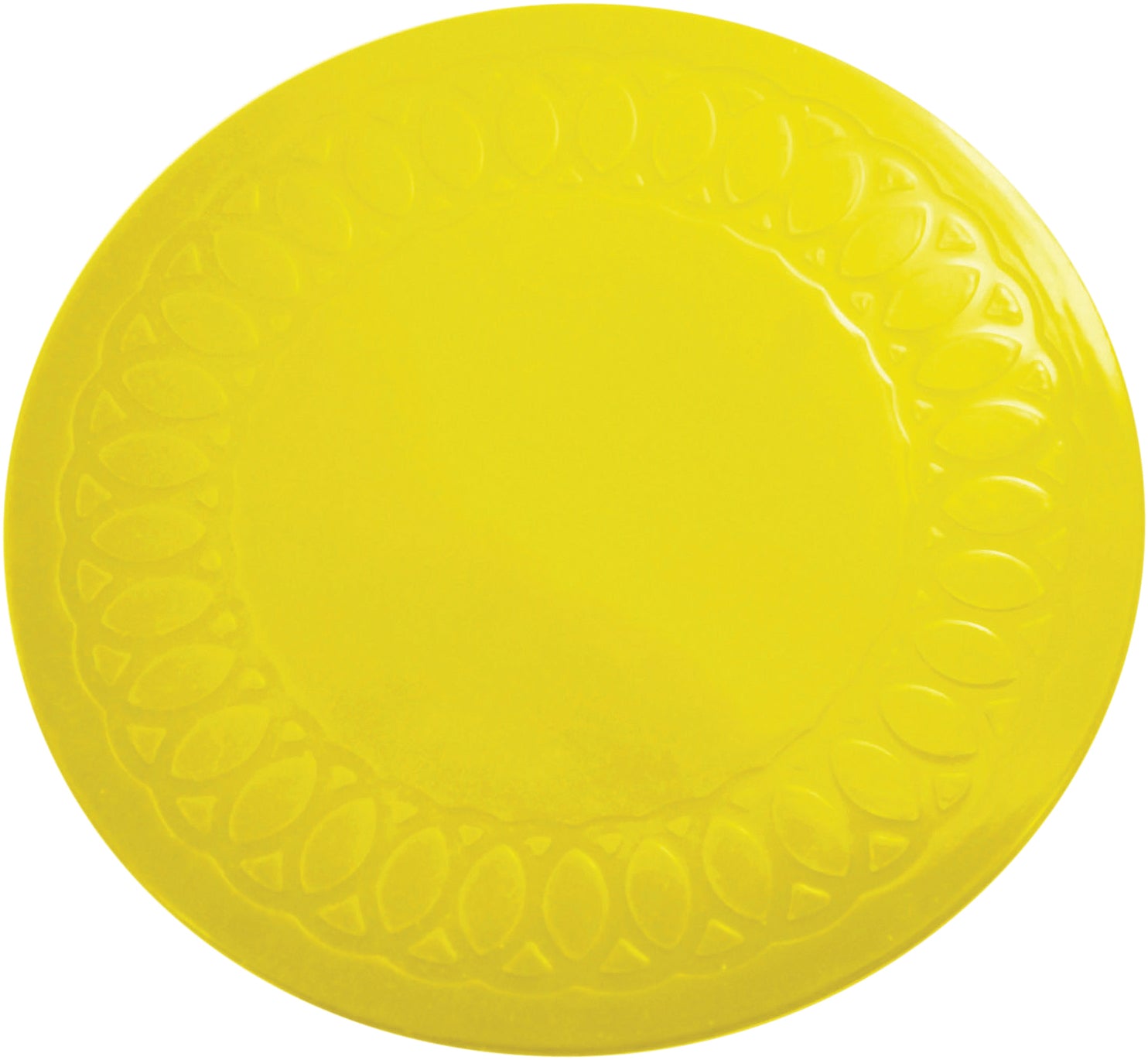 Tenura Silicone Rubber Anti Slip Circular Mat/Coaster 19 cm - VM991Y