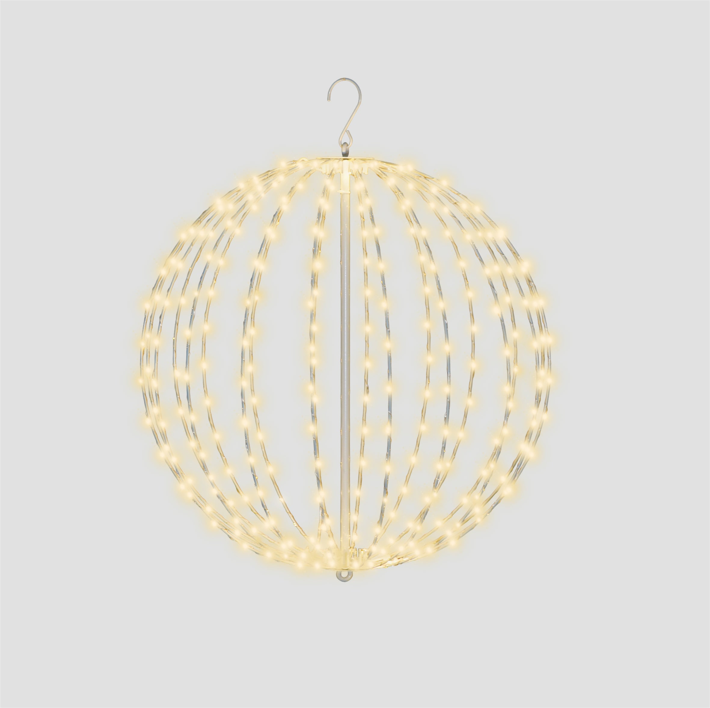 Xmas Haus Pre Lit LED Sphere with Micro LEDs, 5m Lead, Timer Power Supply