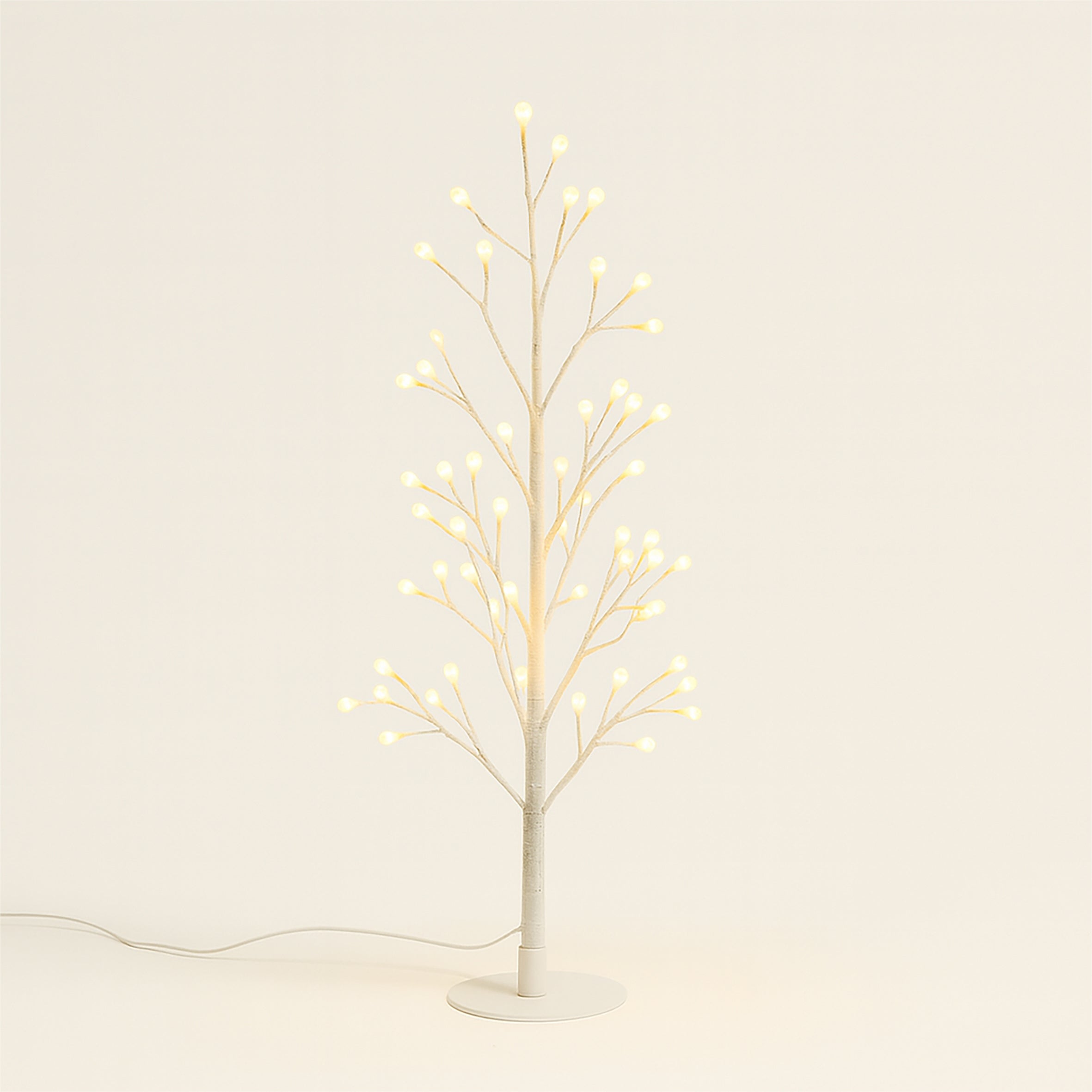 Xmas Haus Pre-Lit Birch-Style Tree with Ball Diffuser LEDs & 8 Lighting Modes â€“ Available in 5 Sizes