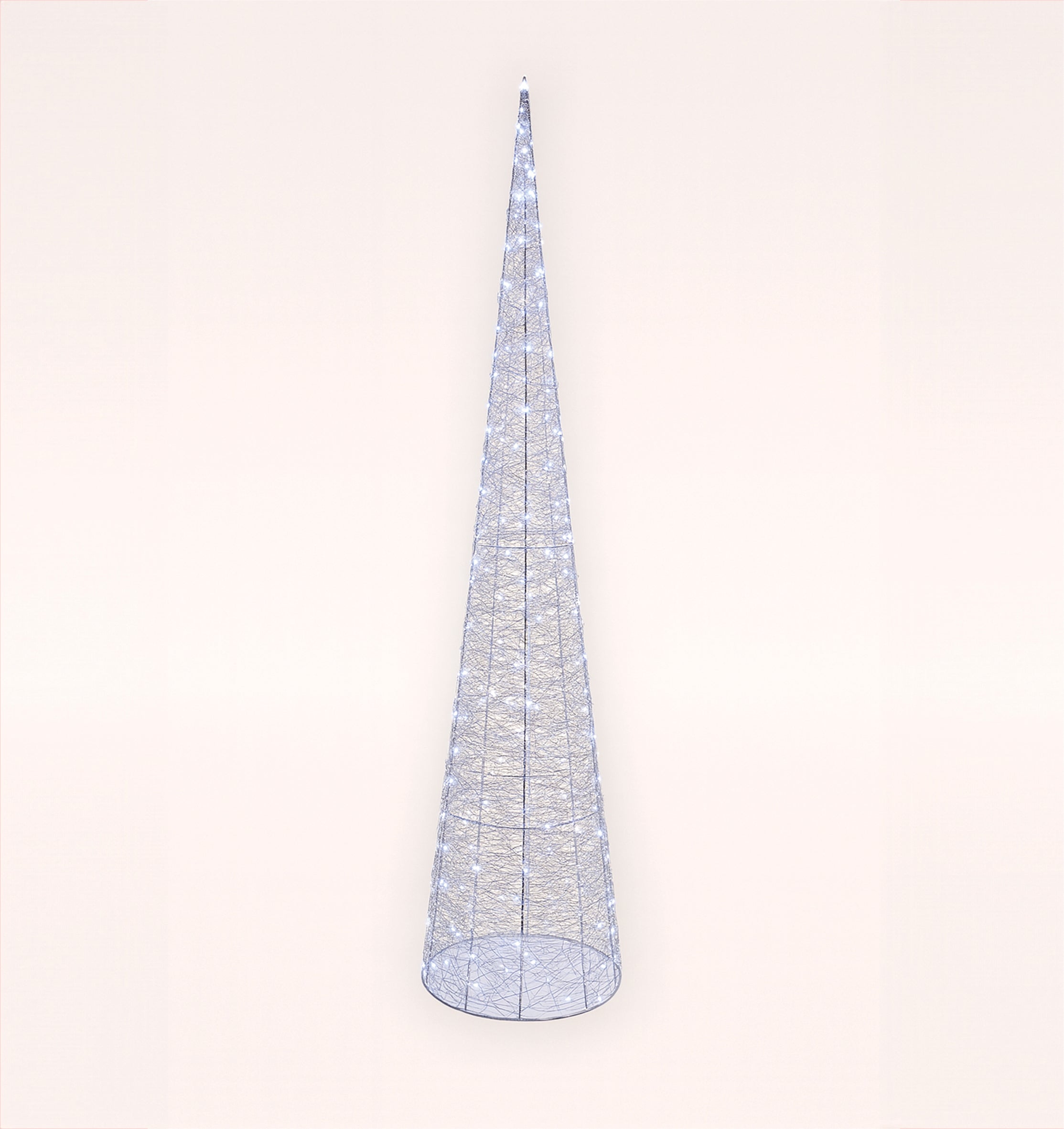 Xmas Haus Festive Christmas Cone-Shaped LED Light Tower