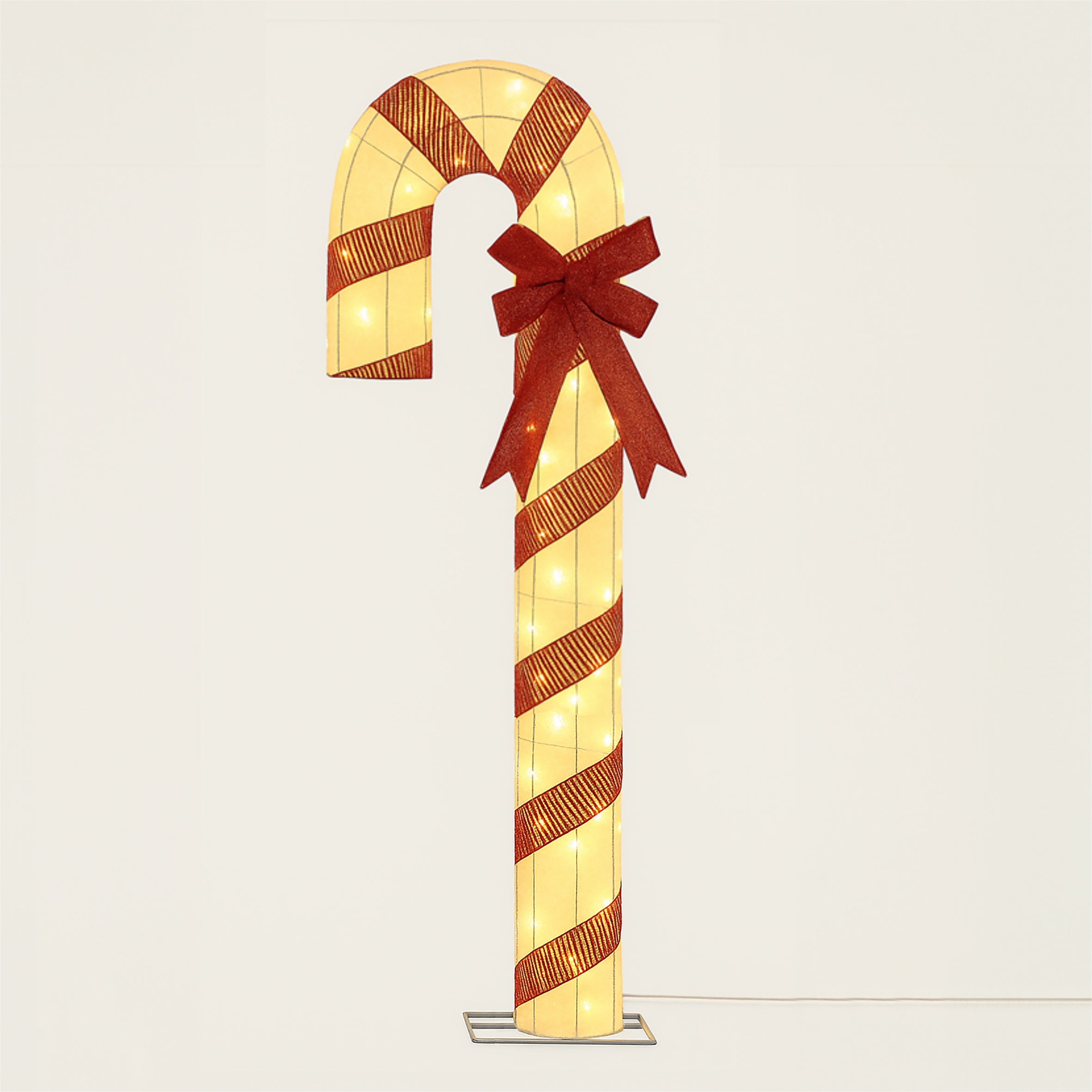 Xmas Haus 150cm Festive Christmas Outdoor LED Candy Cane Walking
