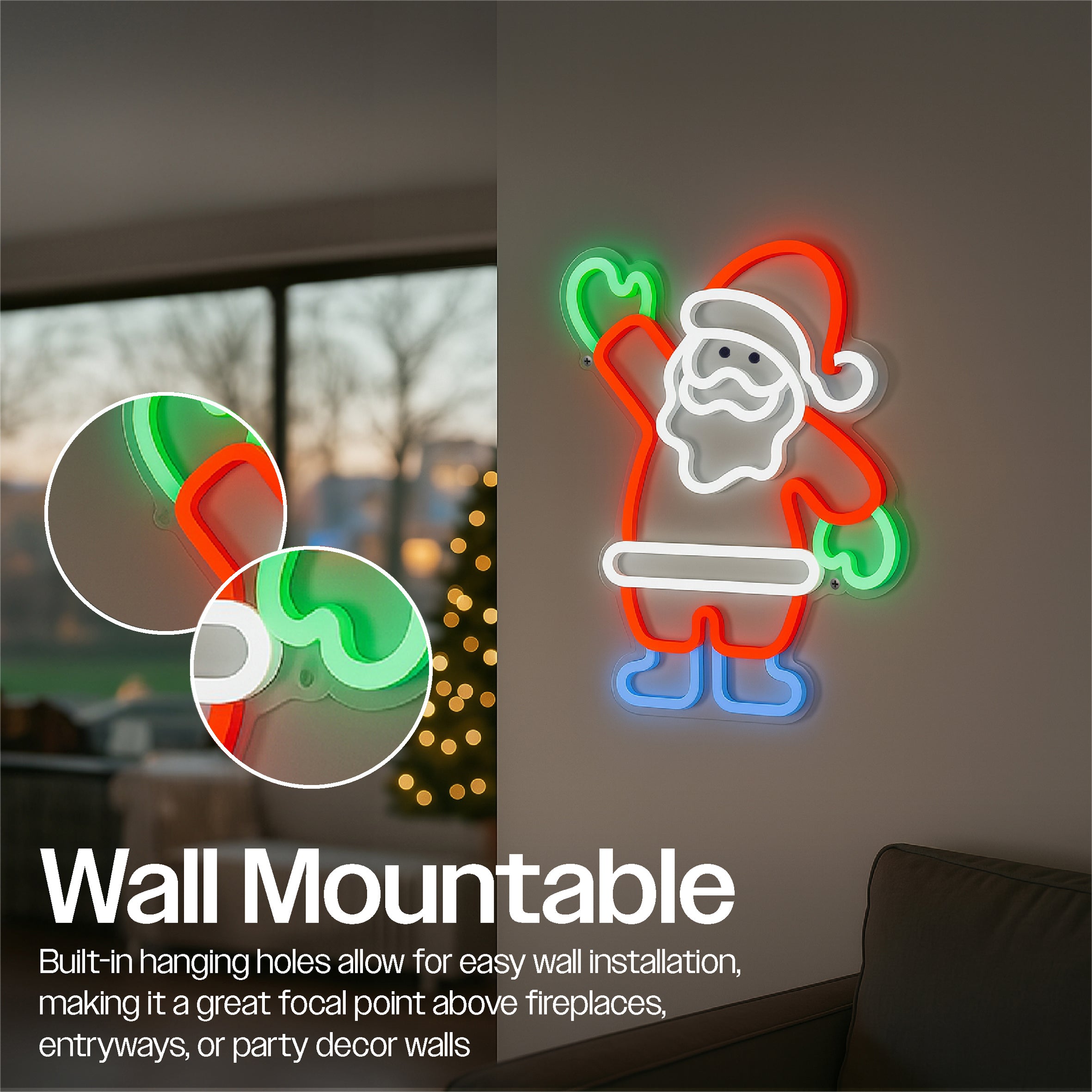 Xmas Haus LED Neon Festive Lights