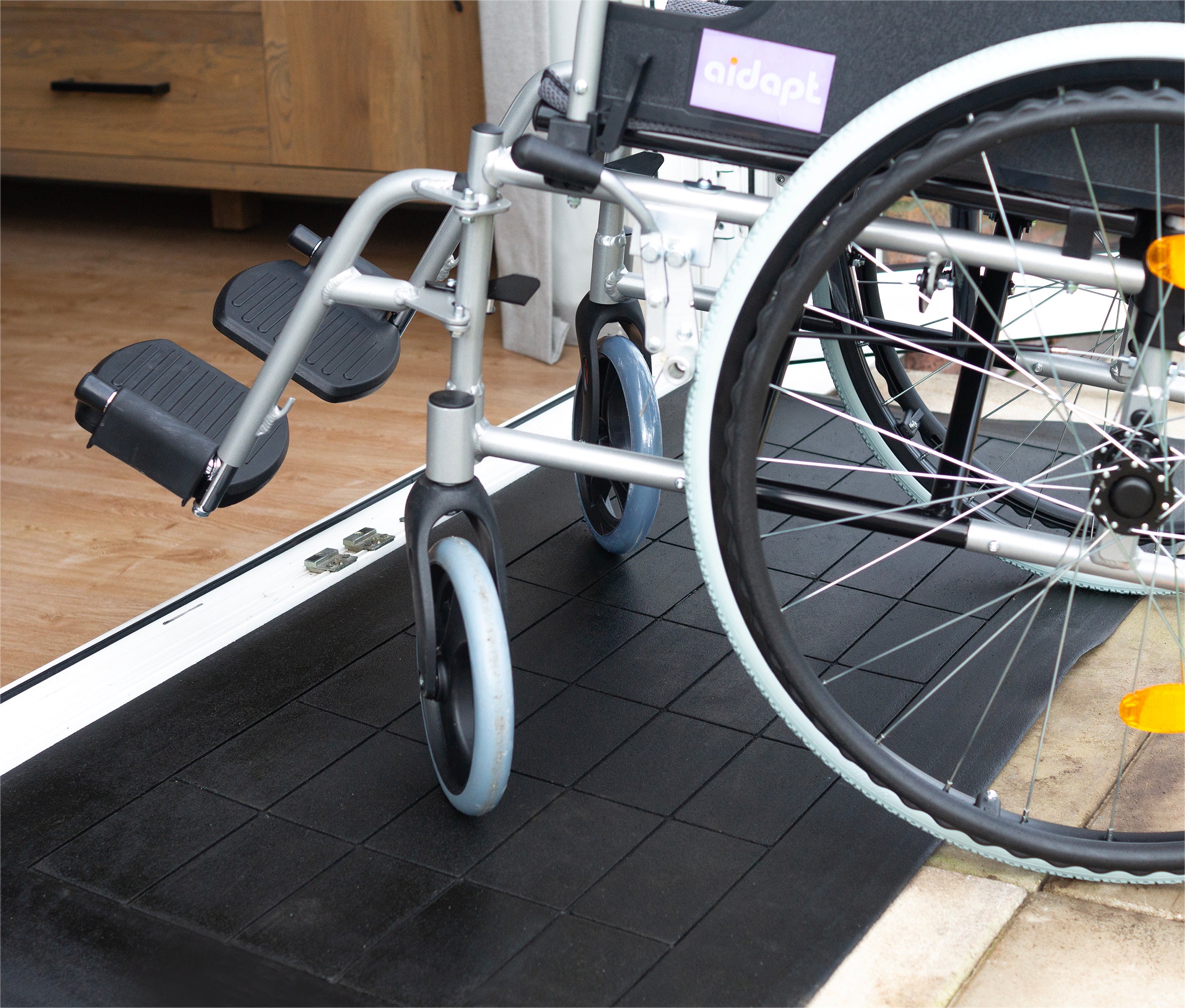 Easy Edge Threshold Rubber Ramp - VA144E