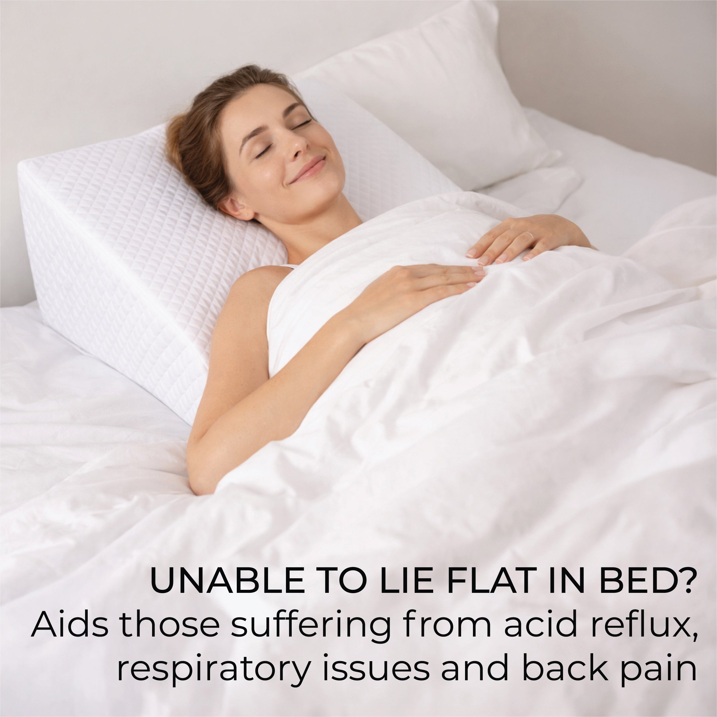 Bed Wedge Pillow with Cooling Gel Layer - VG884C