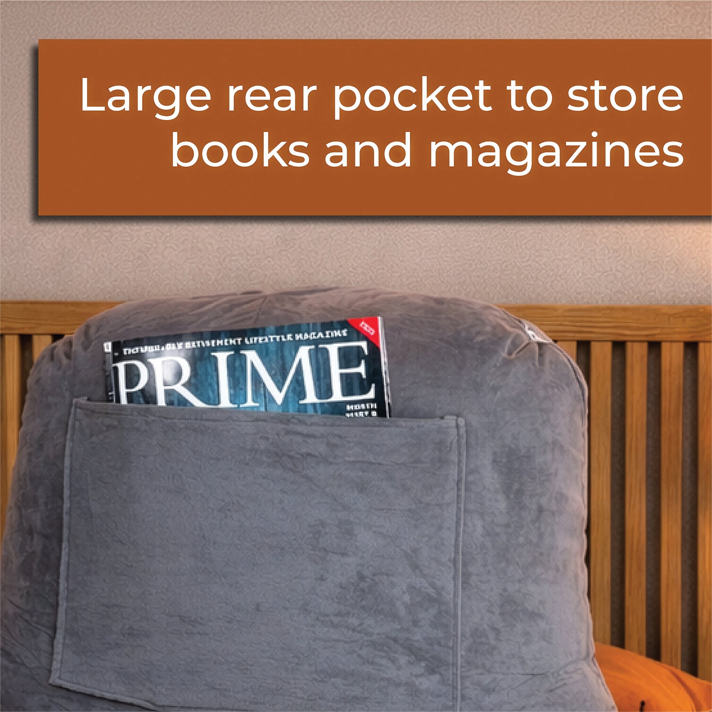 Reading Pillow with Head Rest and Back Support - VG884F