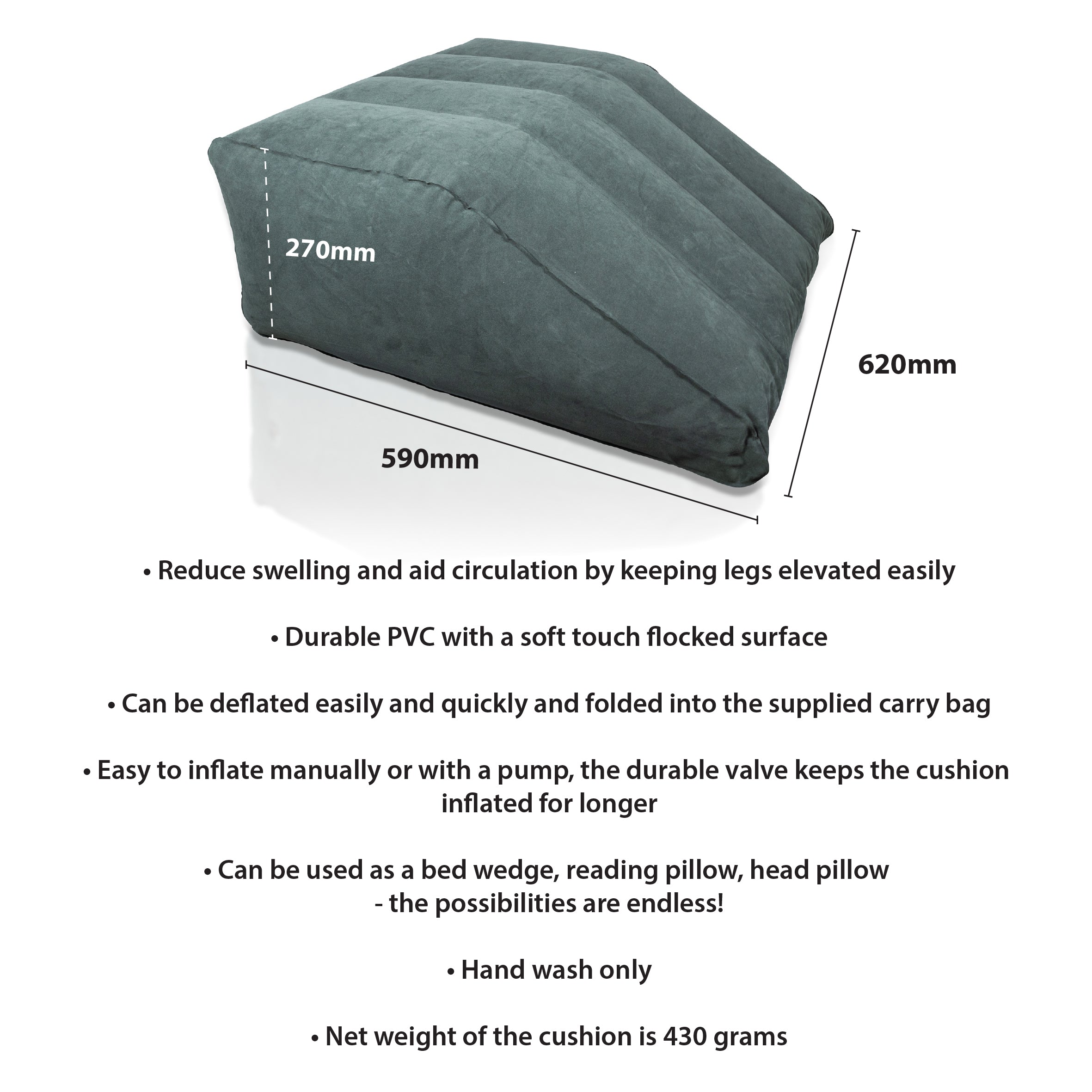 Inflatable Leg Wedge Cushion - VG885D