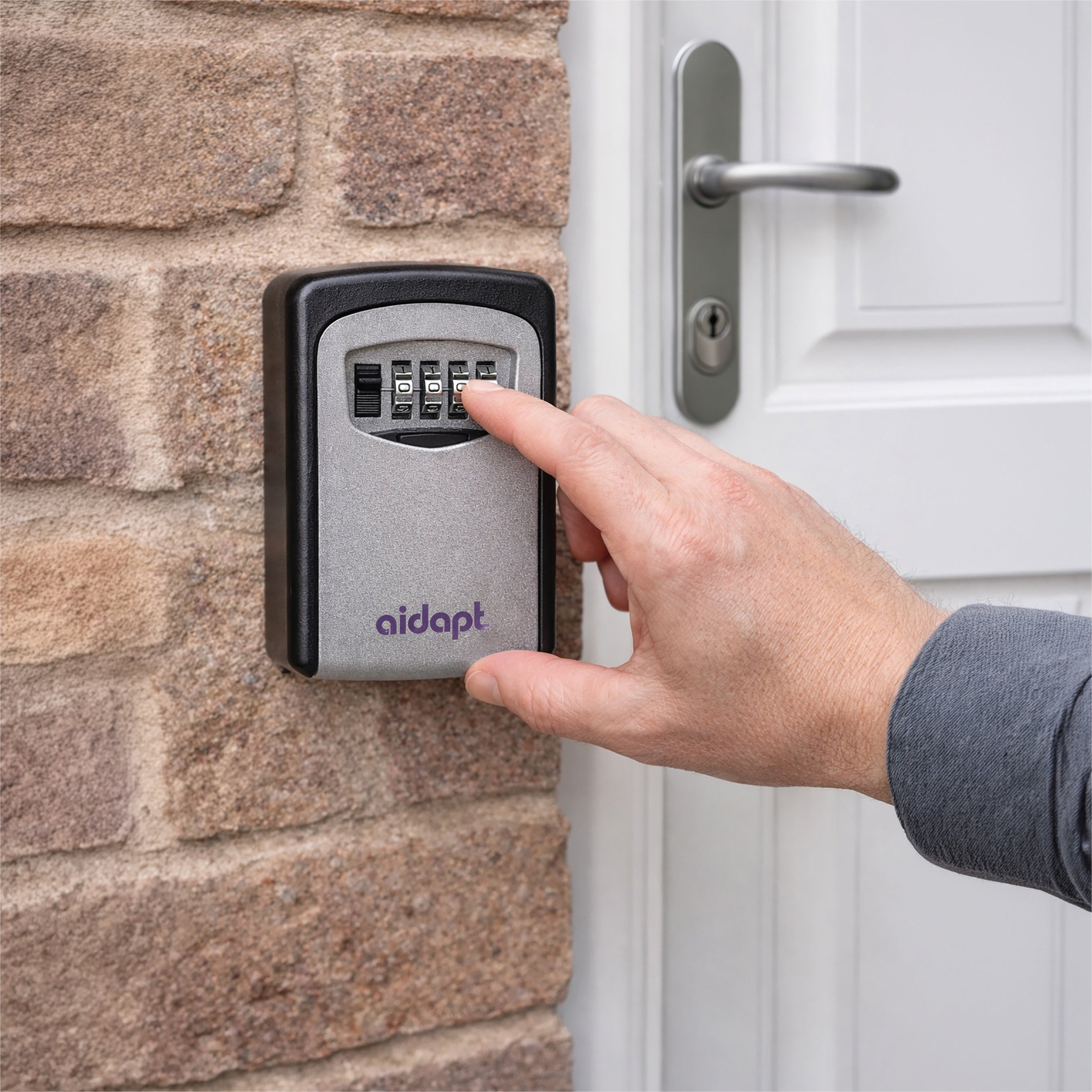 Aidapt Wall Mounted Weatherproof Key Safe - VM844B