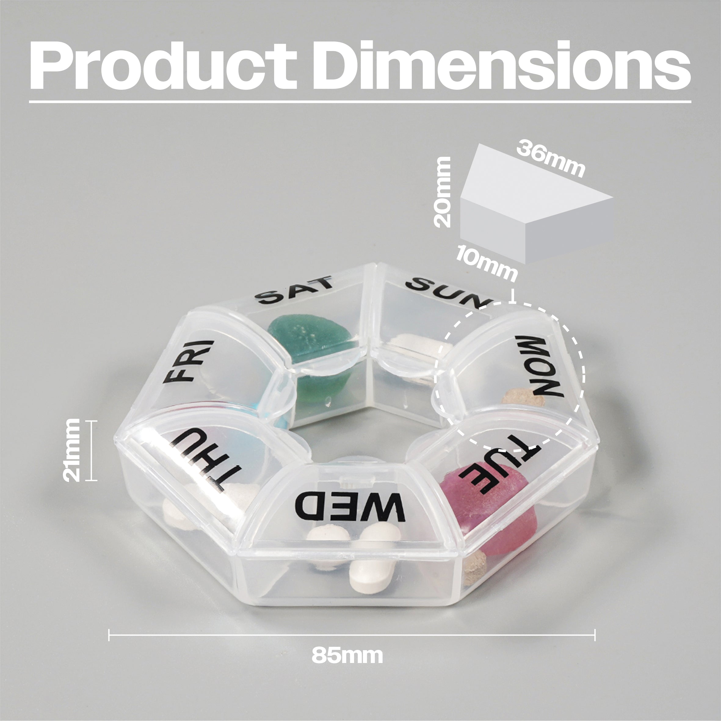 Weekday Pill Organiser - VM930F