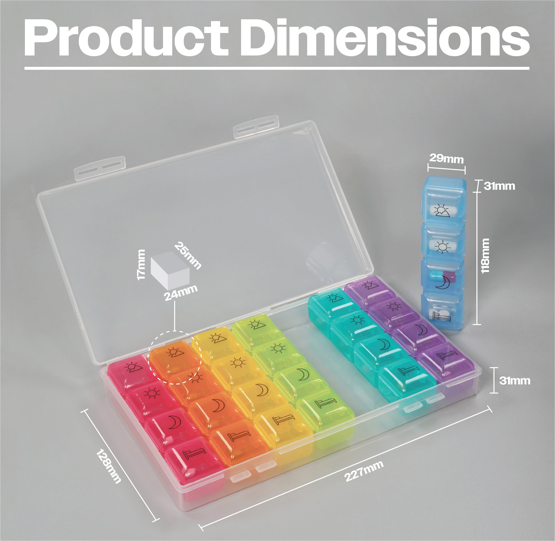 Weekly Pill Organiser Case - VM931AH