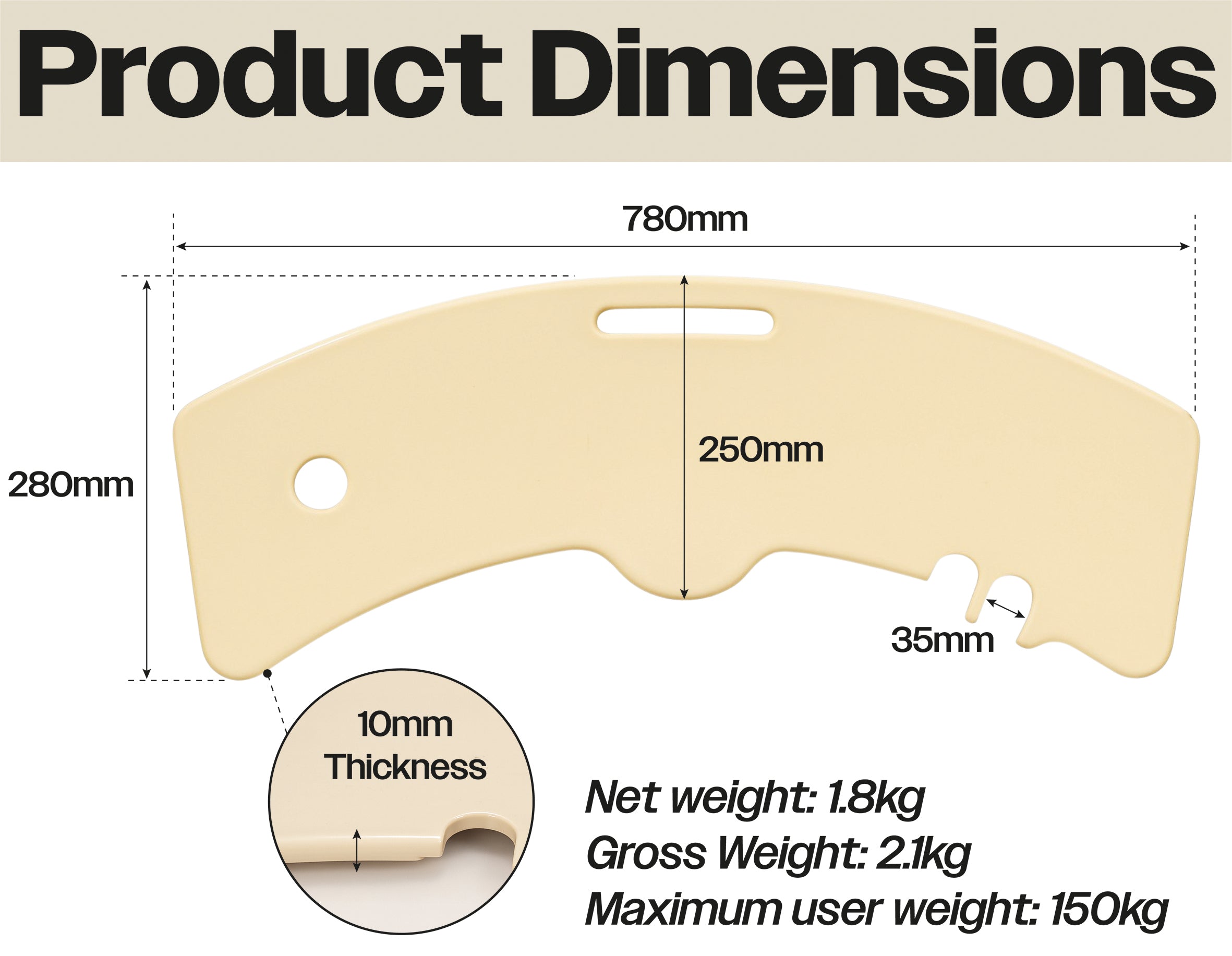Curved Transfer Board - VM935C