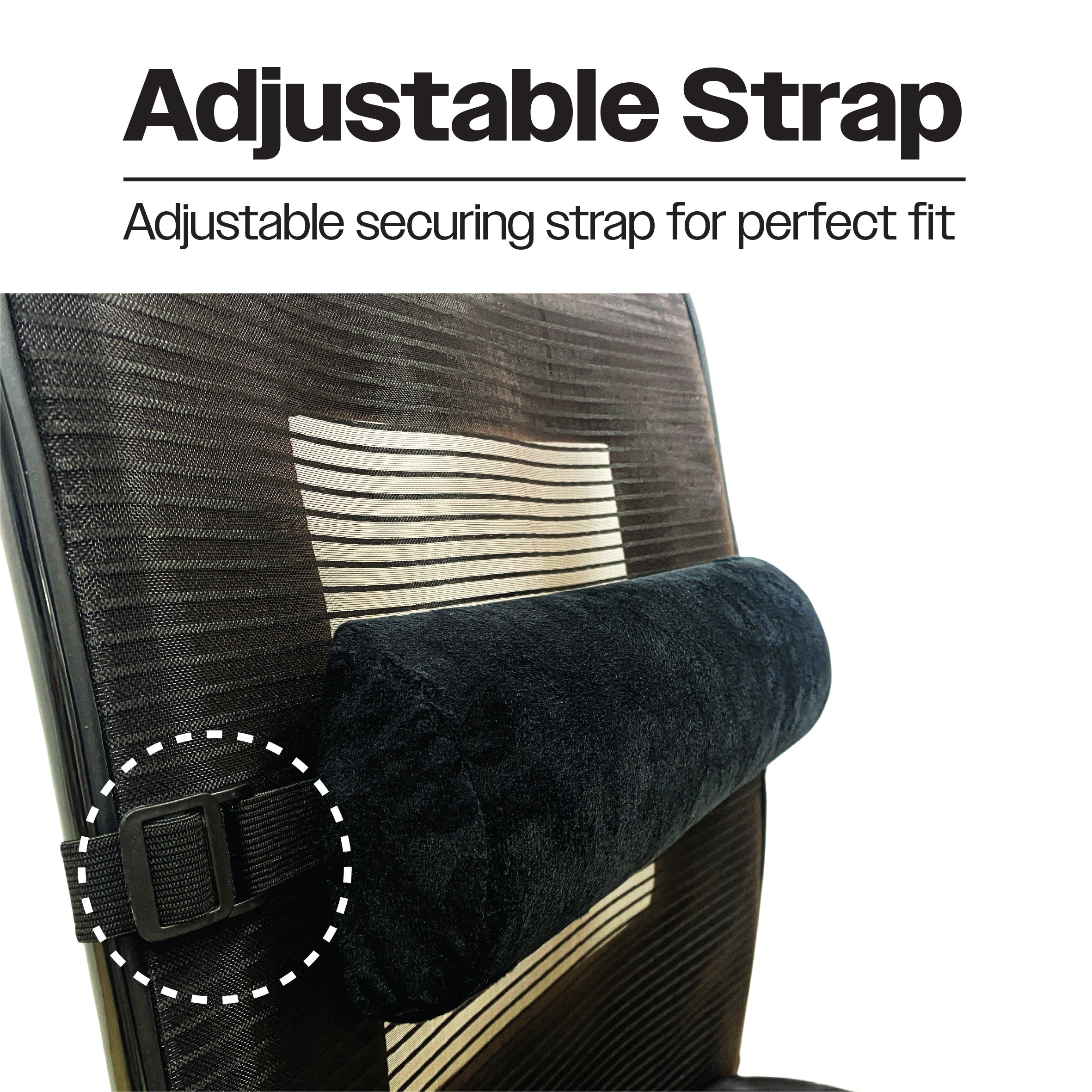 D Shaped Lumbar Support Pillow - VM936DD