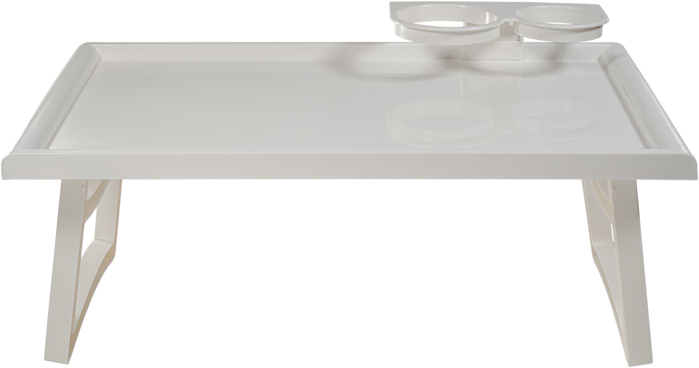 Folding Bed Tray Table with Accessory Holders - VM938G