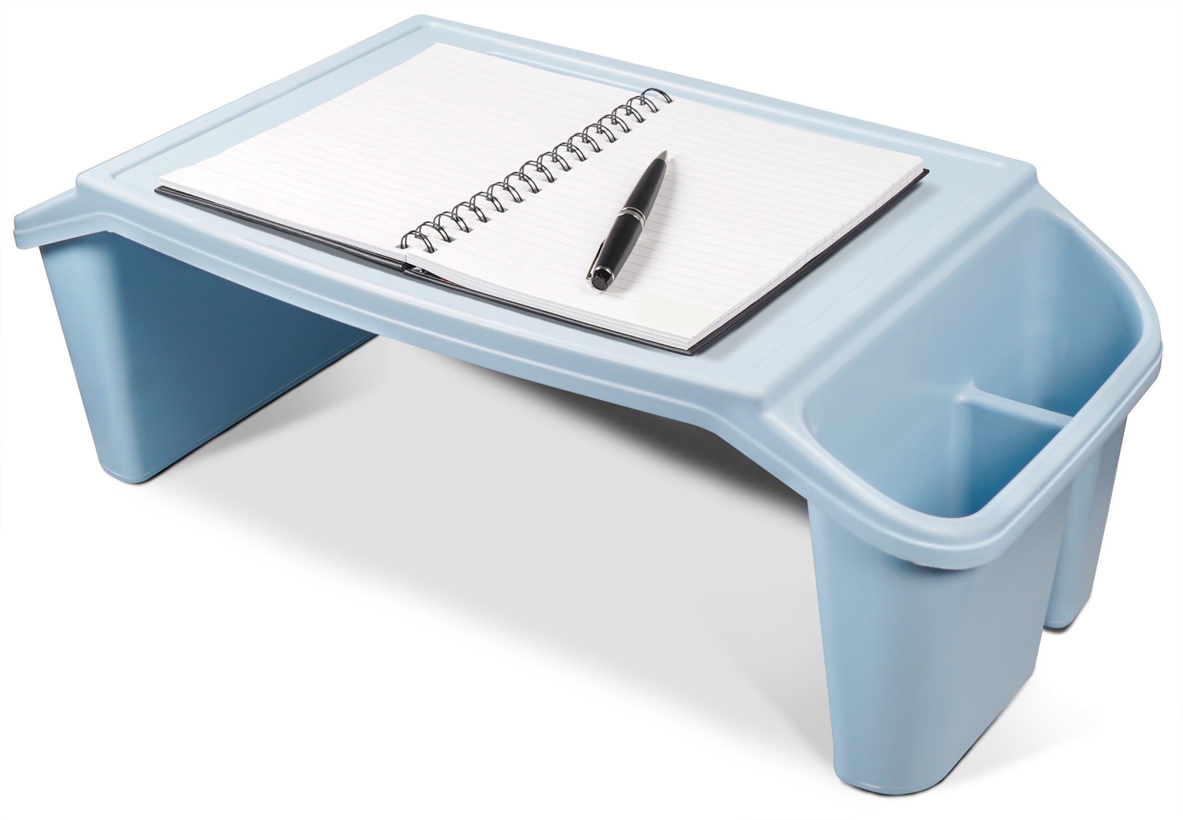 Plastic Bed Tray with Side Storage - VM938H