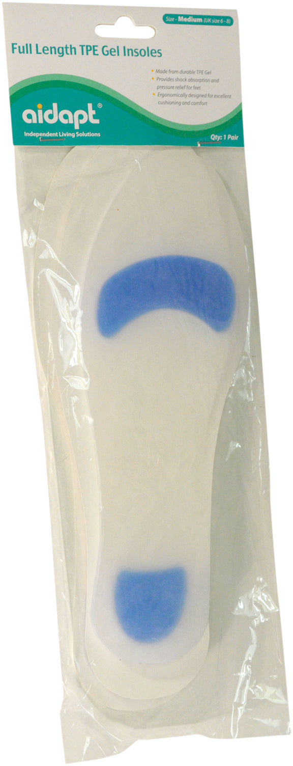 Full Length TPE Gel Insoles (Pair) - VM949AAD