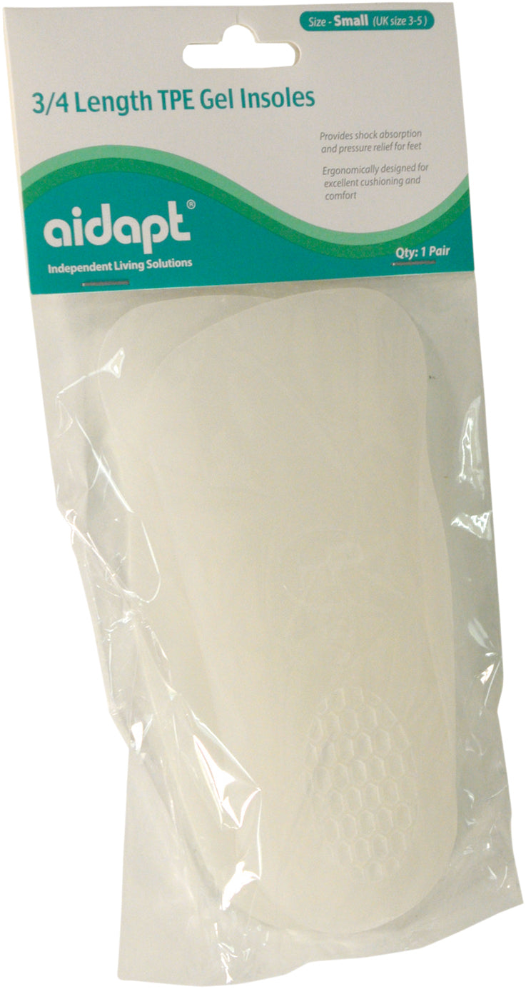 Aidapt ? Length TPE Gel Insoles (Pair) - VM949AAK