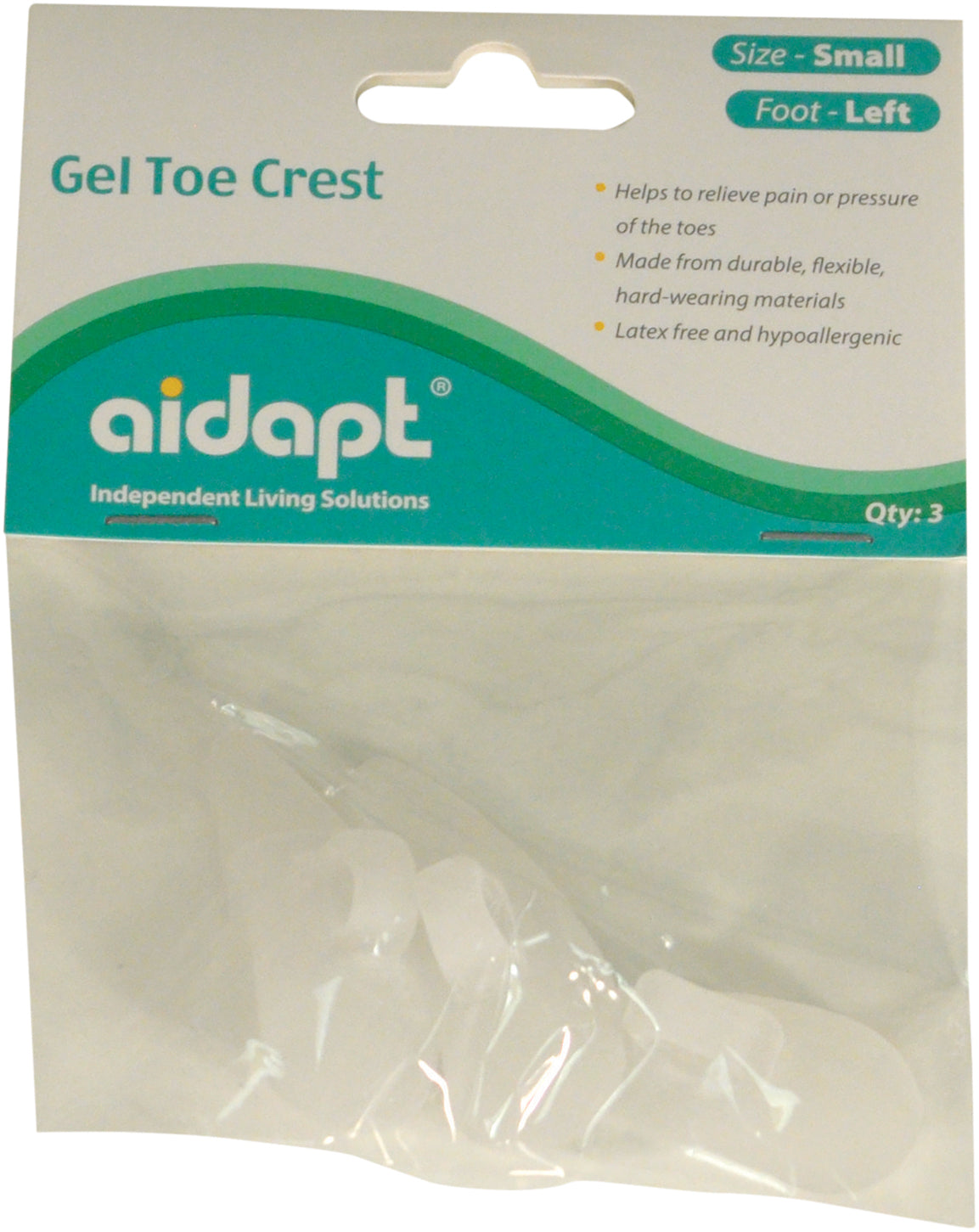 Gel Toe Crest (Pack of 3) - VM949BP
