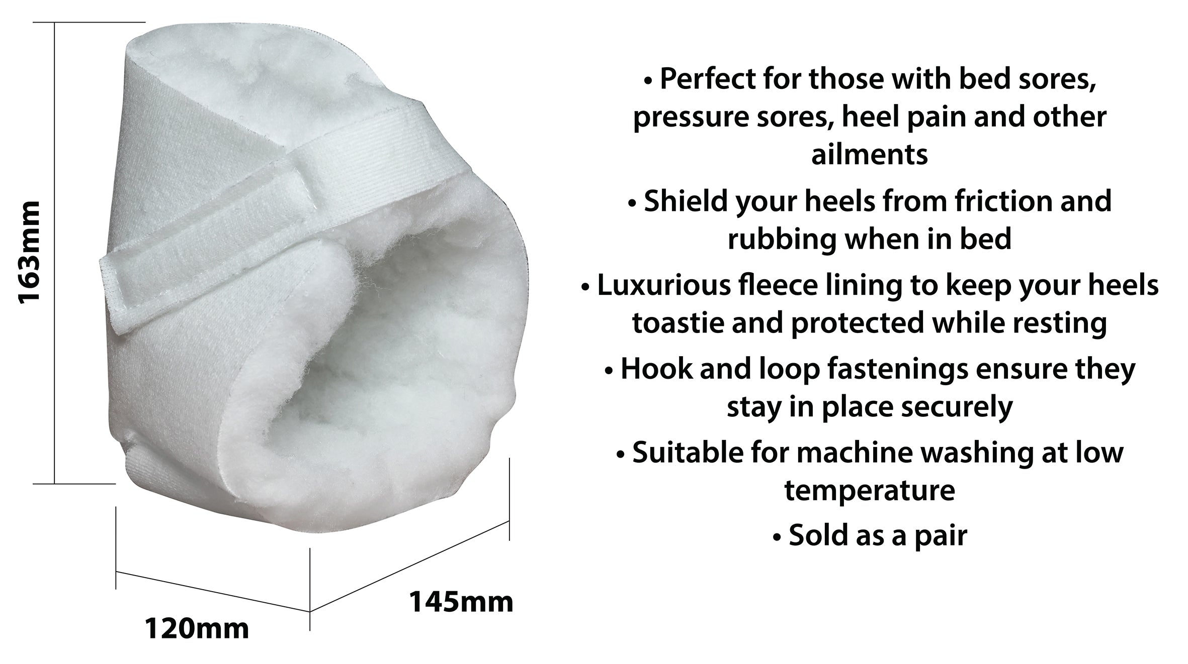 Heel Protector Fleece Cushions - VM949DA